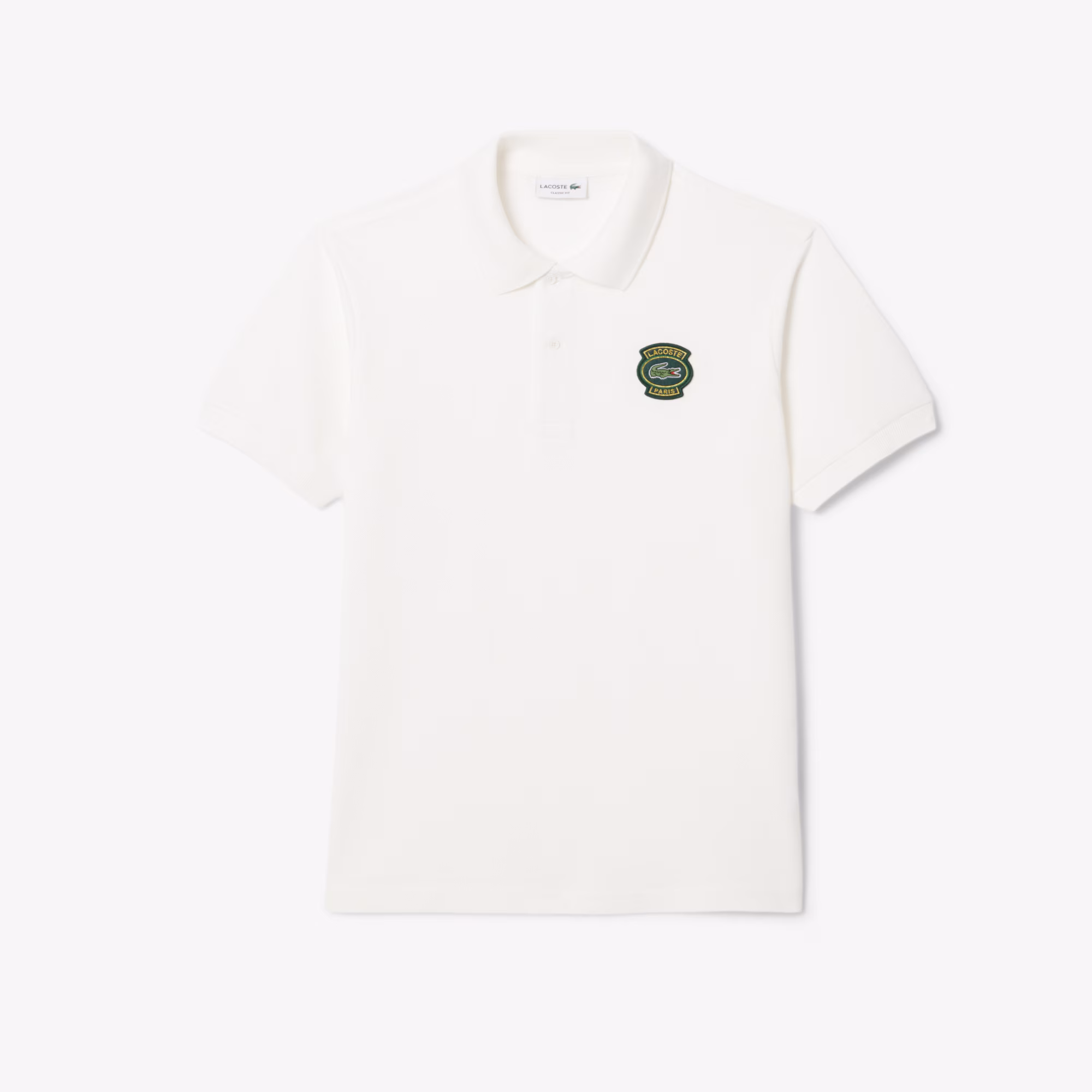 Men's Classic Fit Petit Piqué Badge Polo