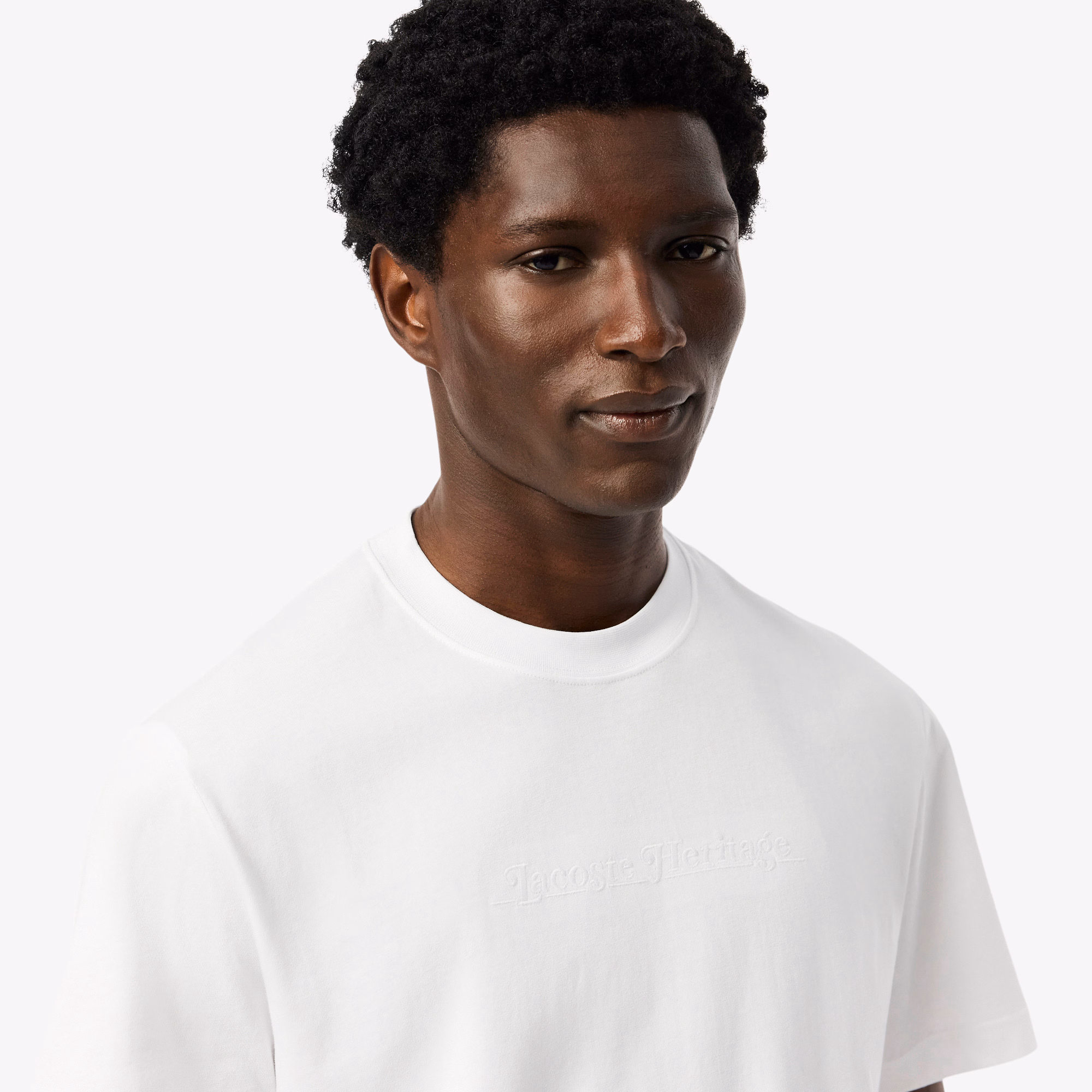 Men's Embroidered Cotton T-Shirt