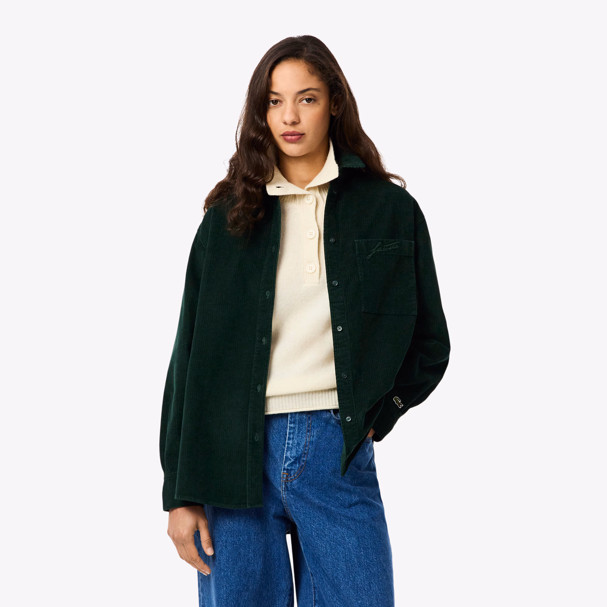 Women's Oversized Corduroy Overshirt