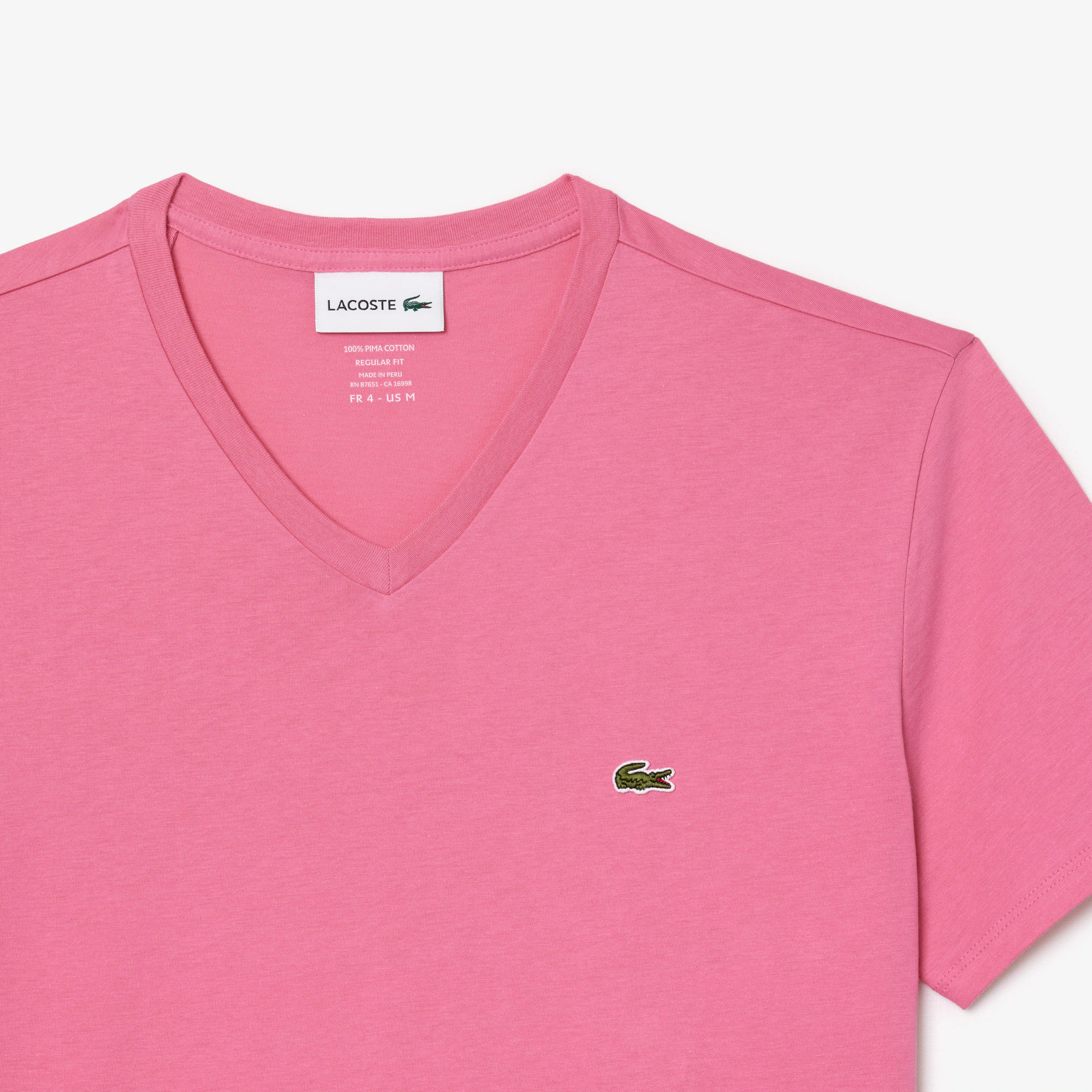 Men's Lightweight Pima Cotton V-Neck T-Shirt