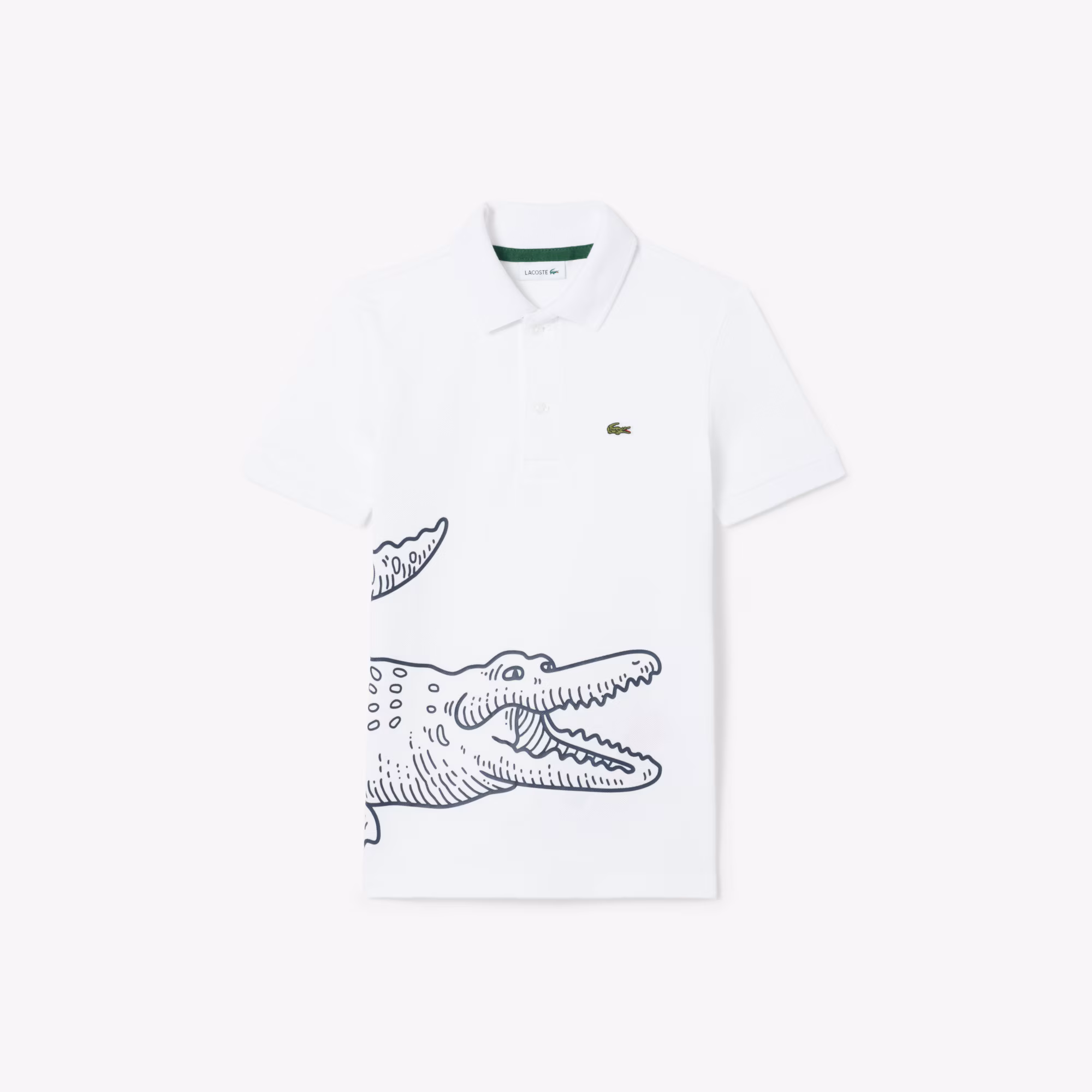 Embroidered Piqué Polo Shirt