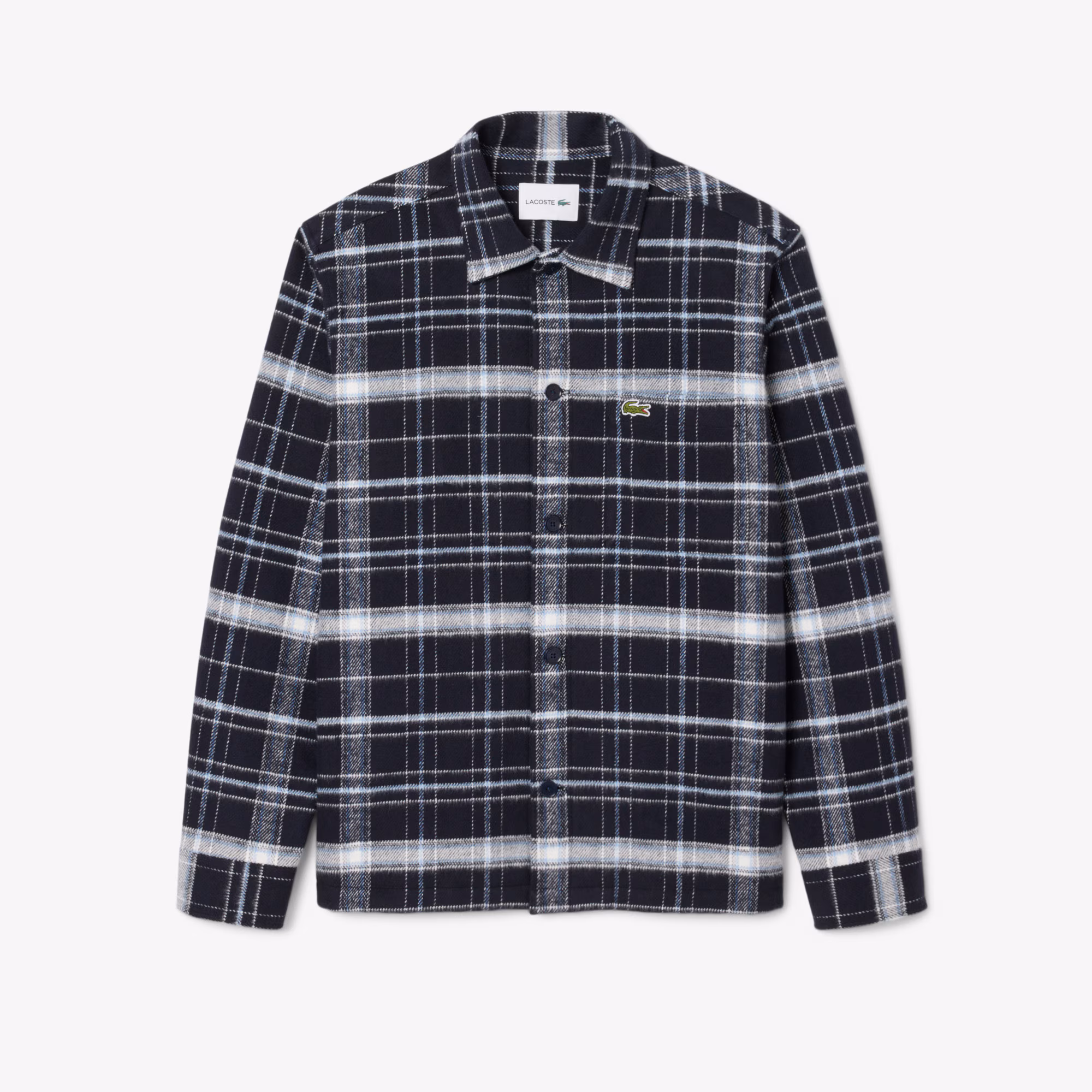 Men's Cotton Plaid Overshirt