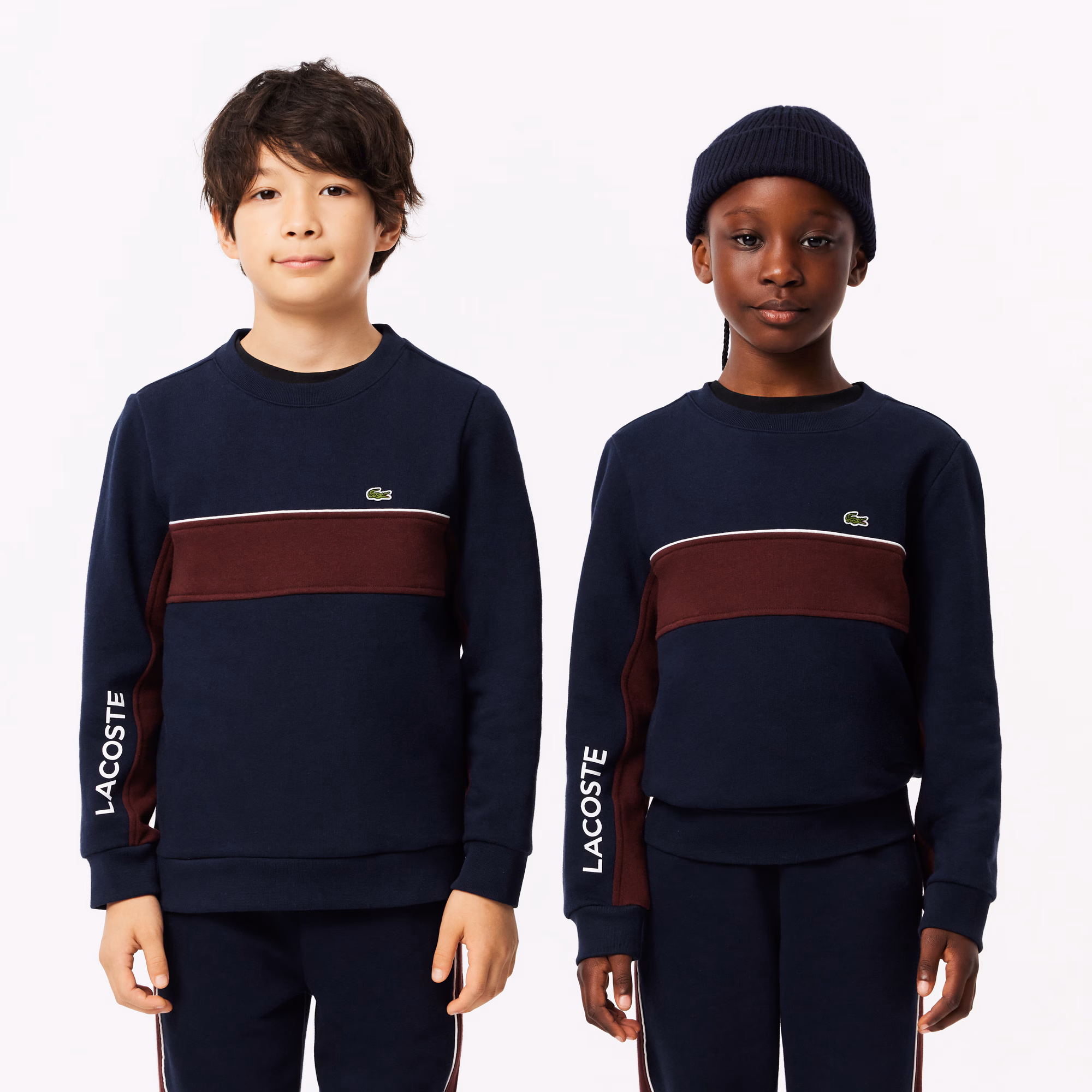 Kids' Colorblock Fleece Sweatshirt