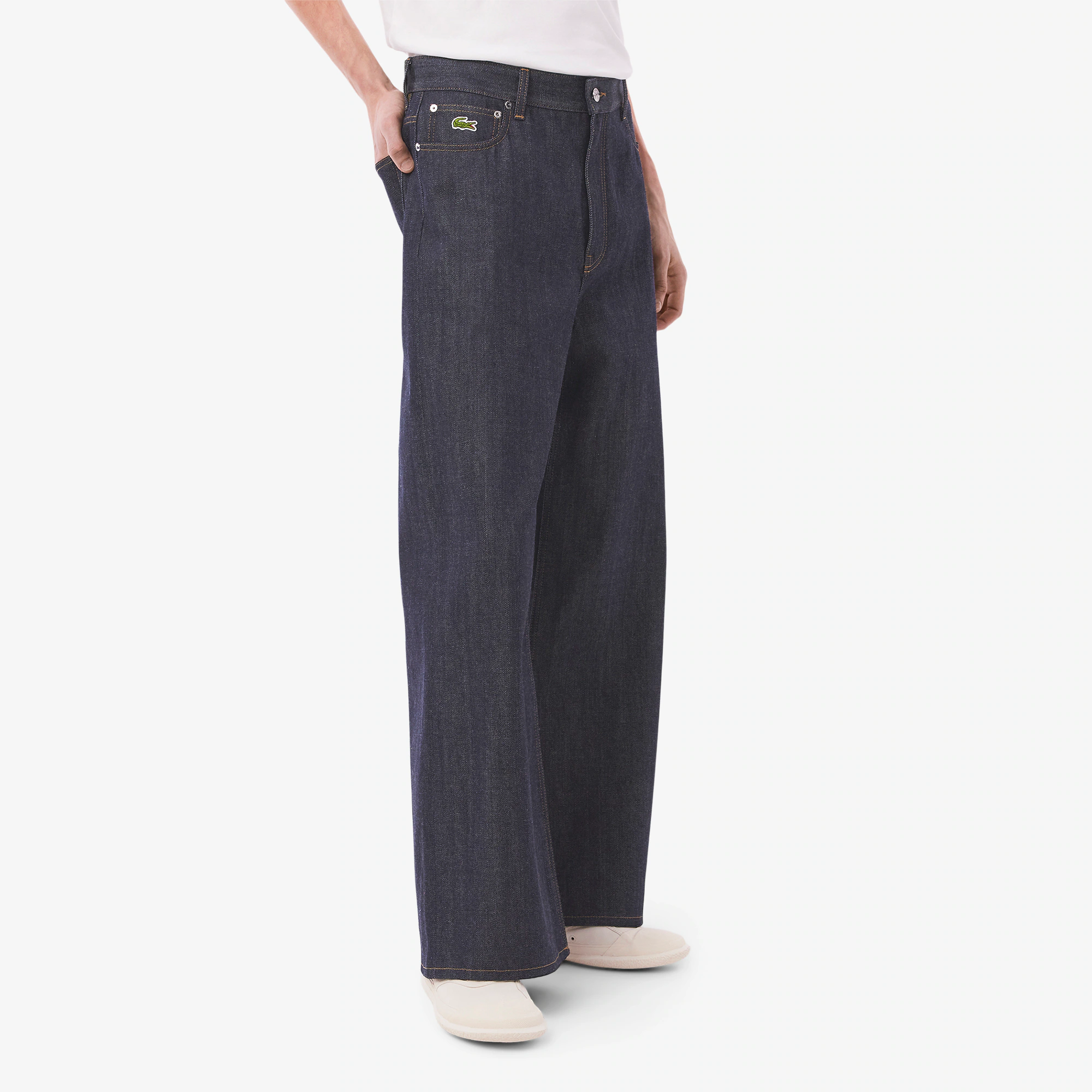 Men's Runway Wide Leg Selvedge Jeans