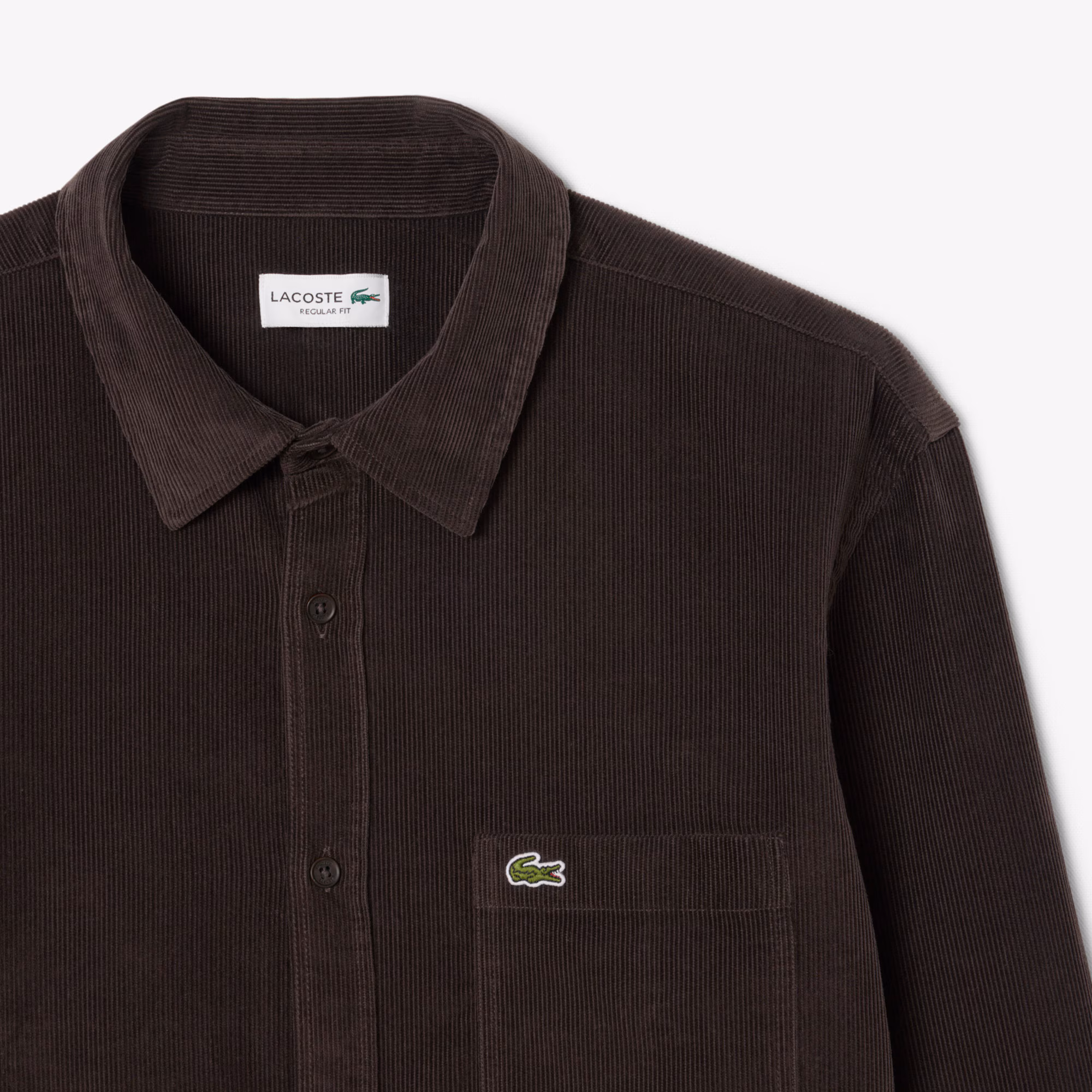 Men's Regular Fit Velour Shirt