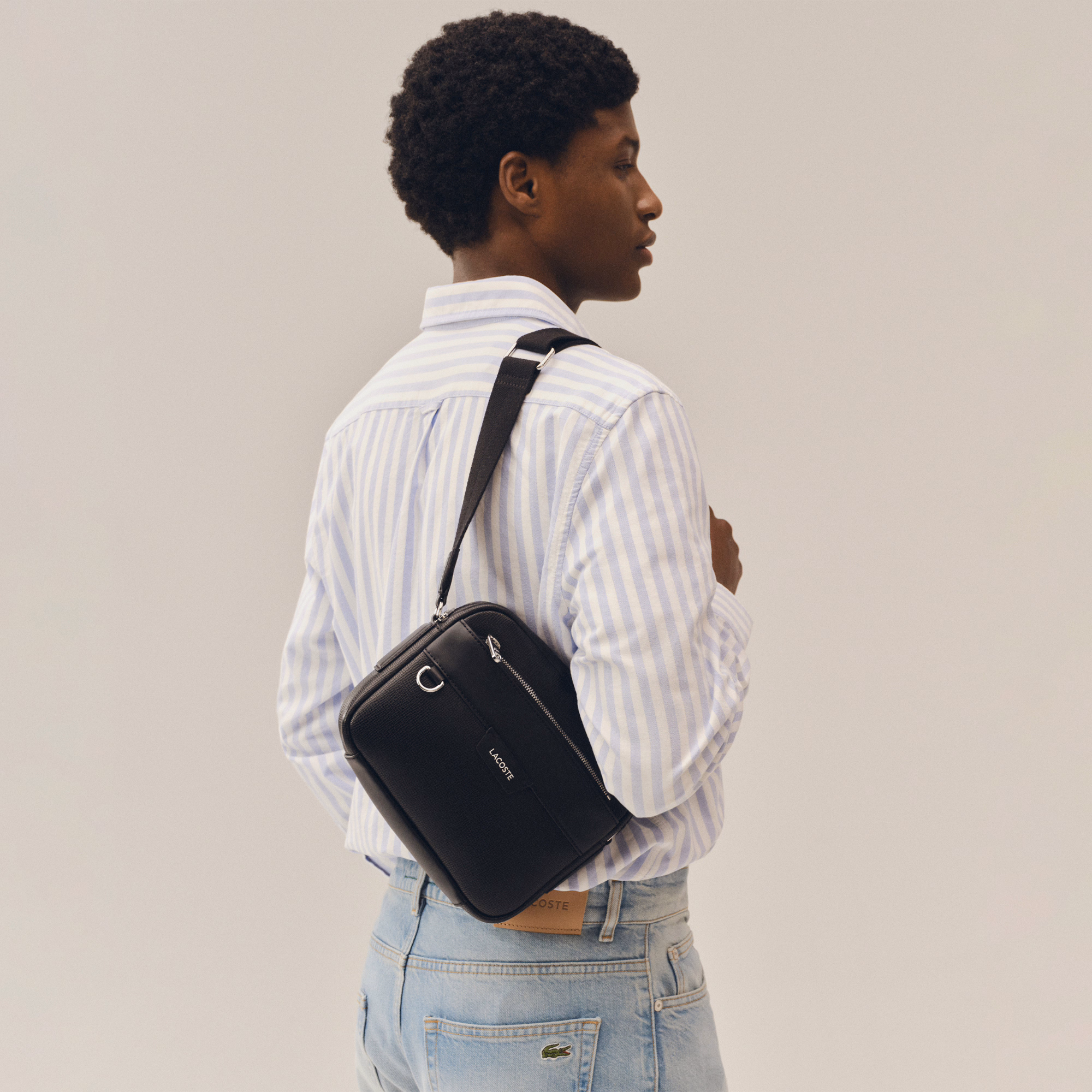 Ossian Leather Reporter Bag