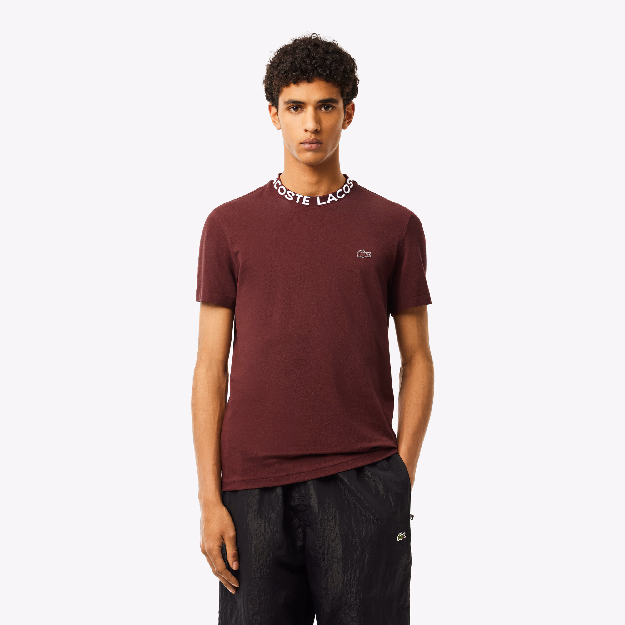 Men's Lightweight Piqué Neck T-Shirt