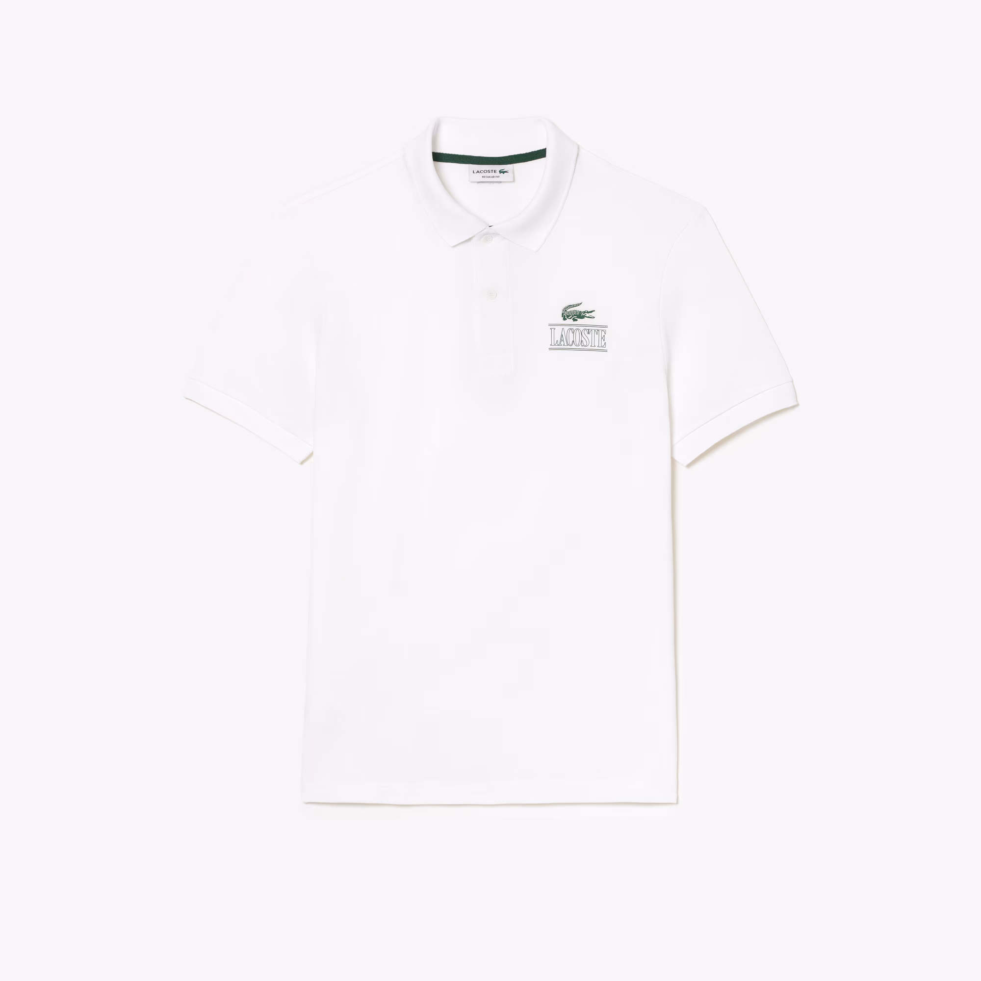 Unisex Regular Fit Stretch Mini Piqué Polo