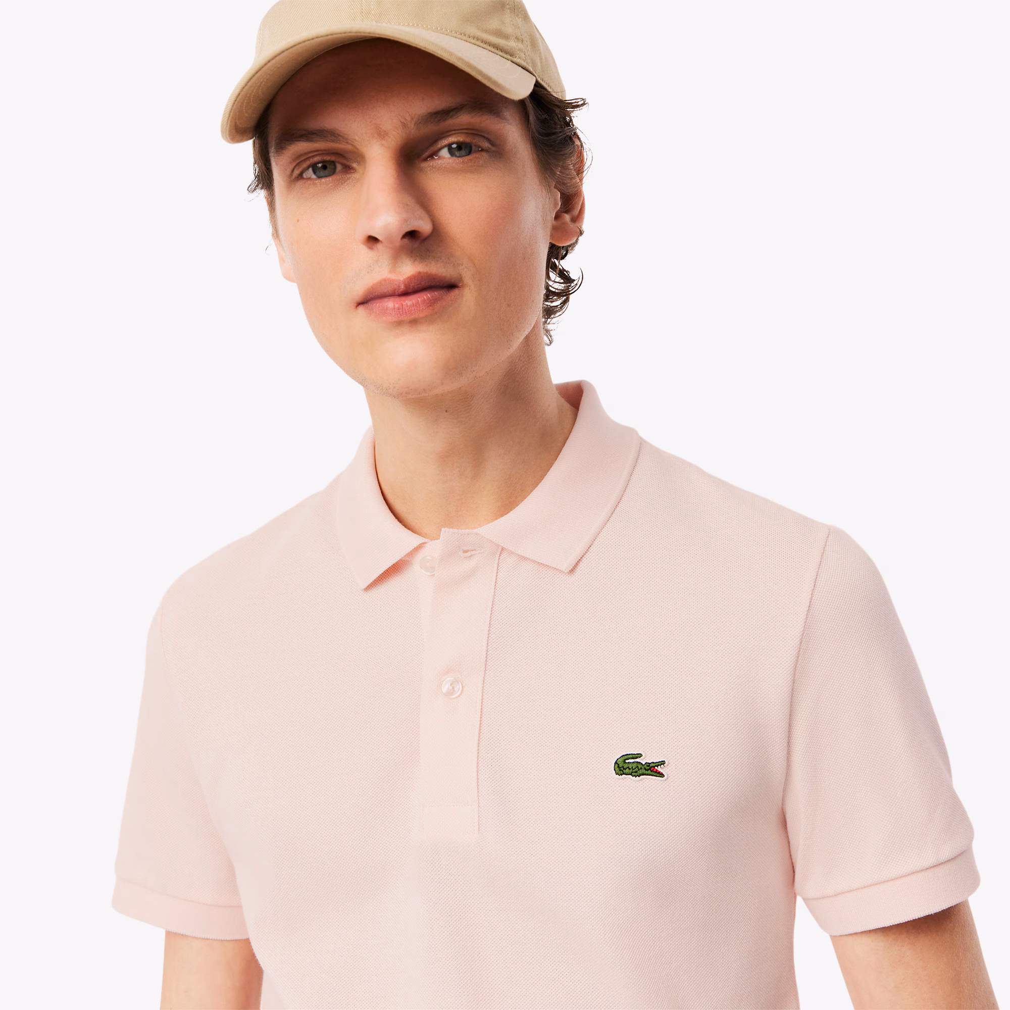 Men's Slim Fit L.12.12 Piqué Polo