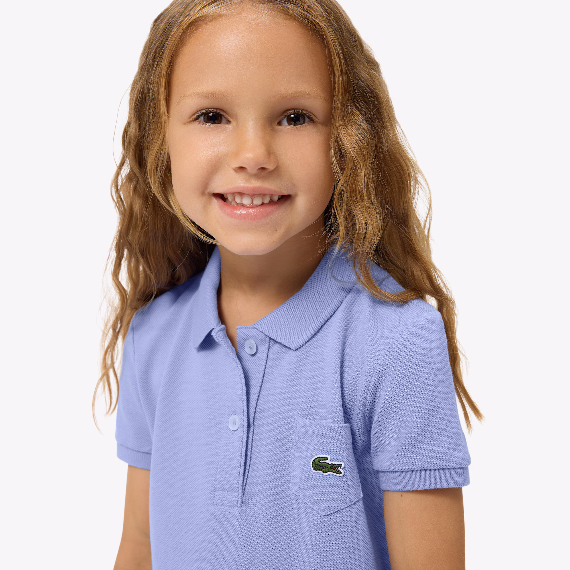 Girls' Piqué Polo Dress