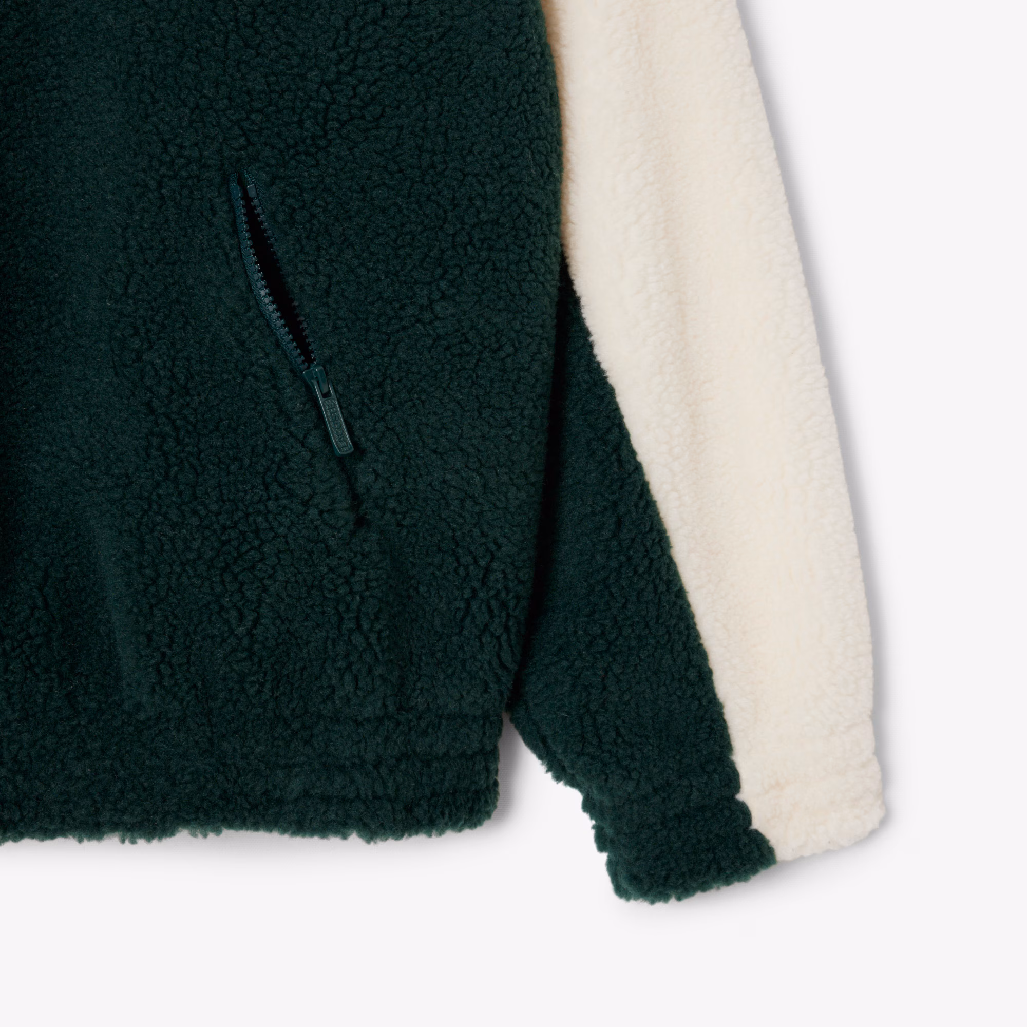 Women's High-Neck Oversized Fleece Sweatshirt