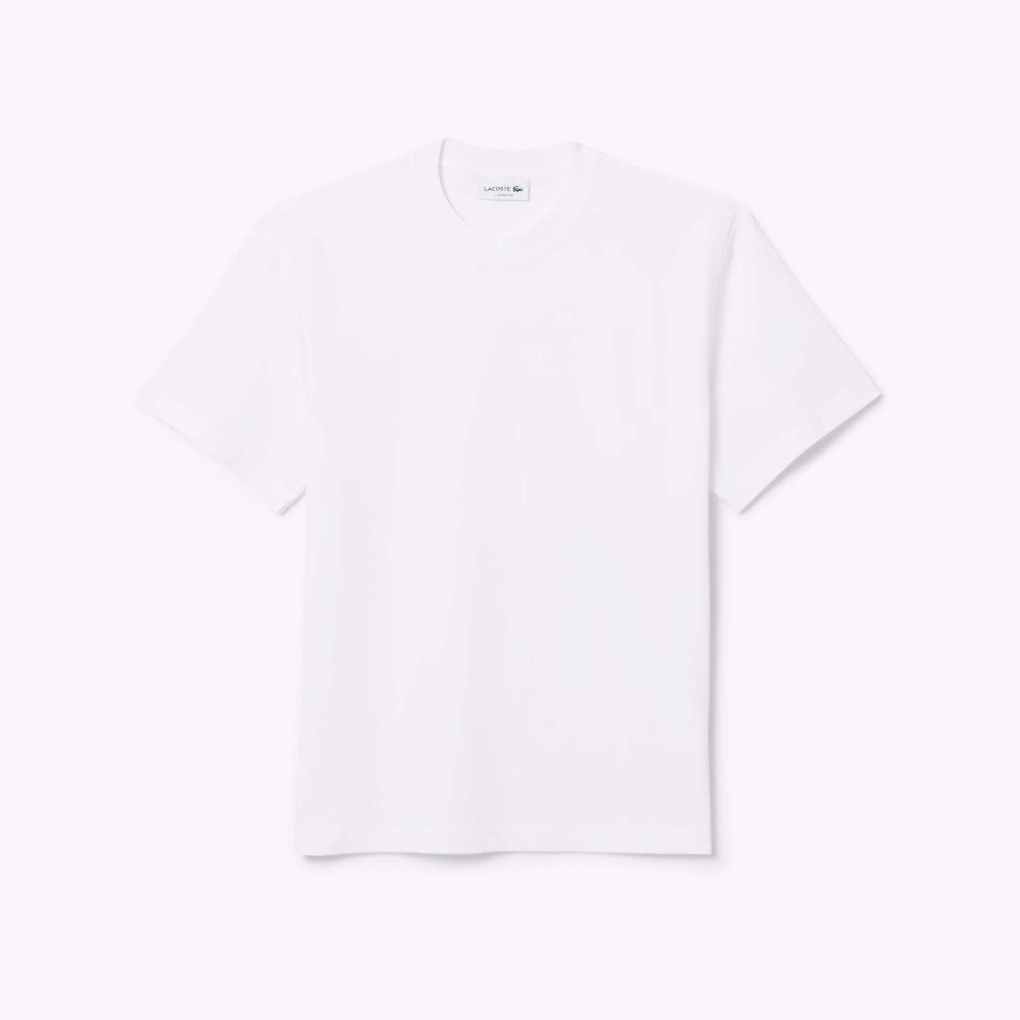 Men's Embroidered Cotton T-Shirt