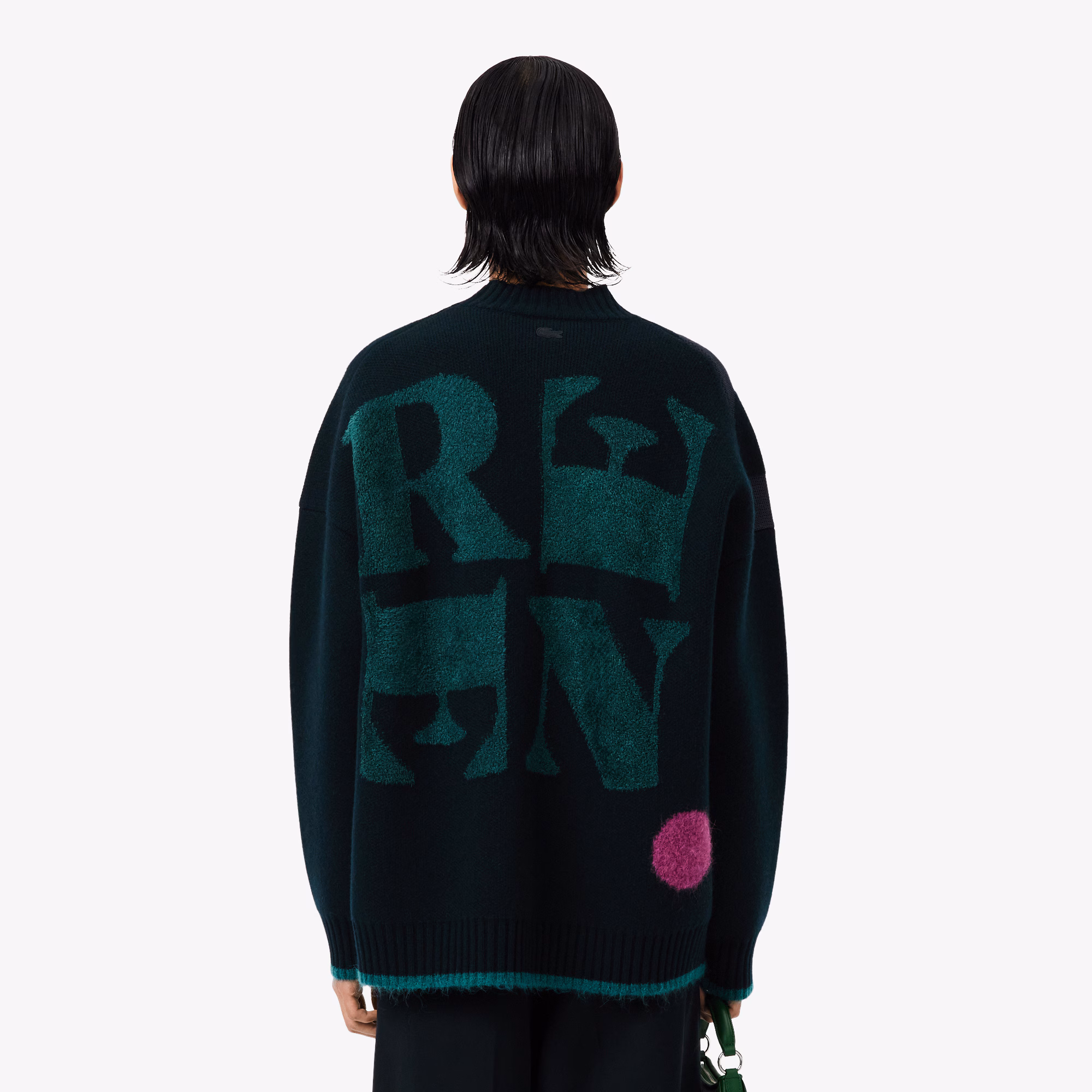 Runway Graphic Jacquard Sweater