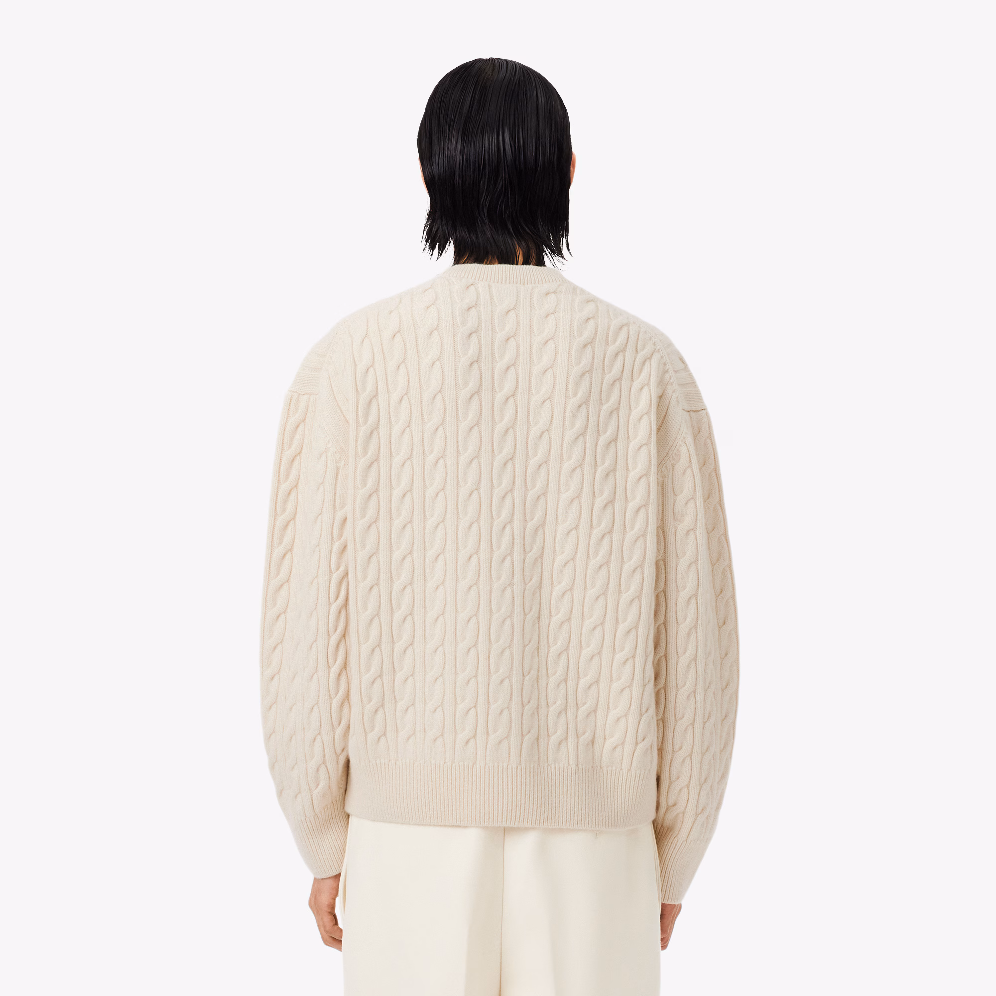 Runway Cashmere Cable Knit Cardigan
