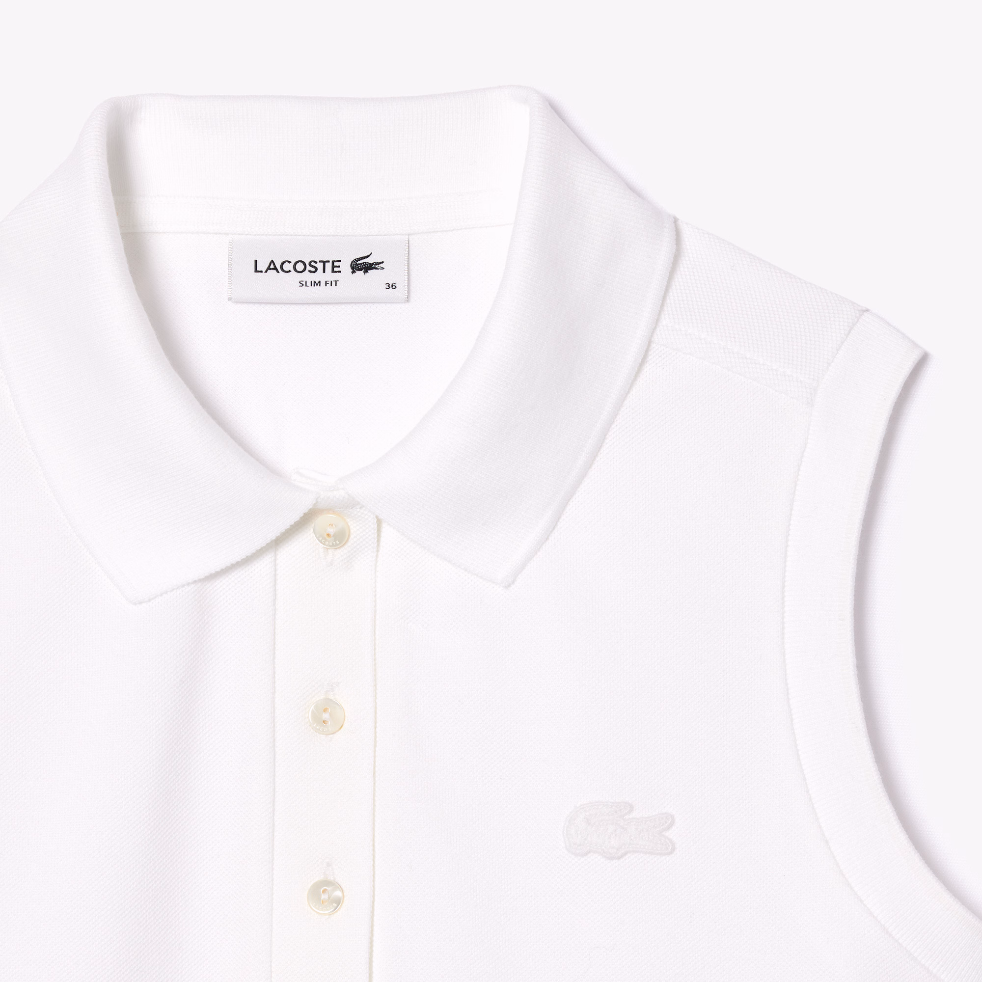 Women's Slim Fit L.12.D Sleeveless Stretch Polo