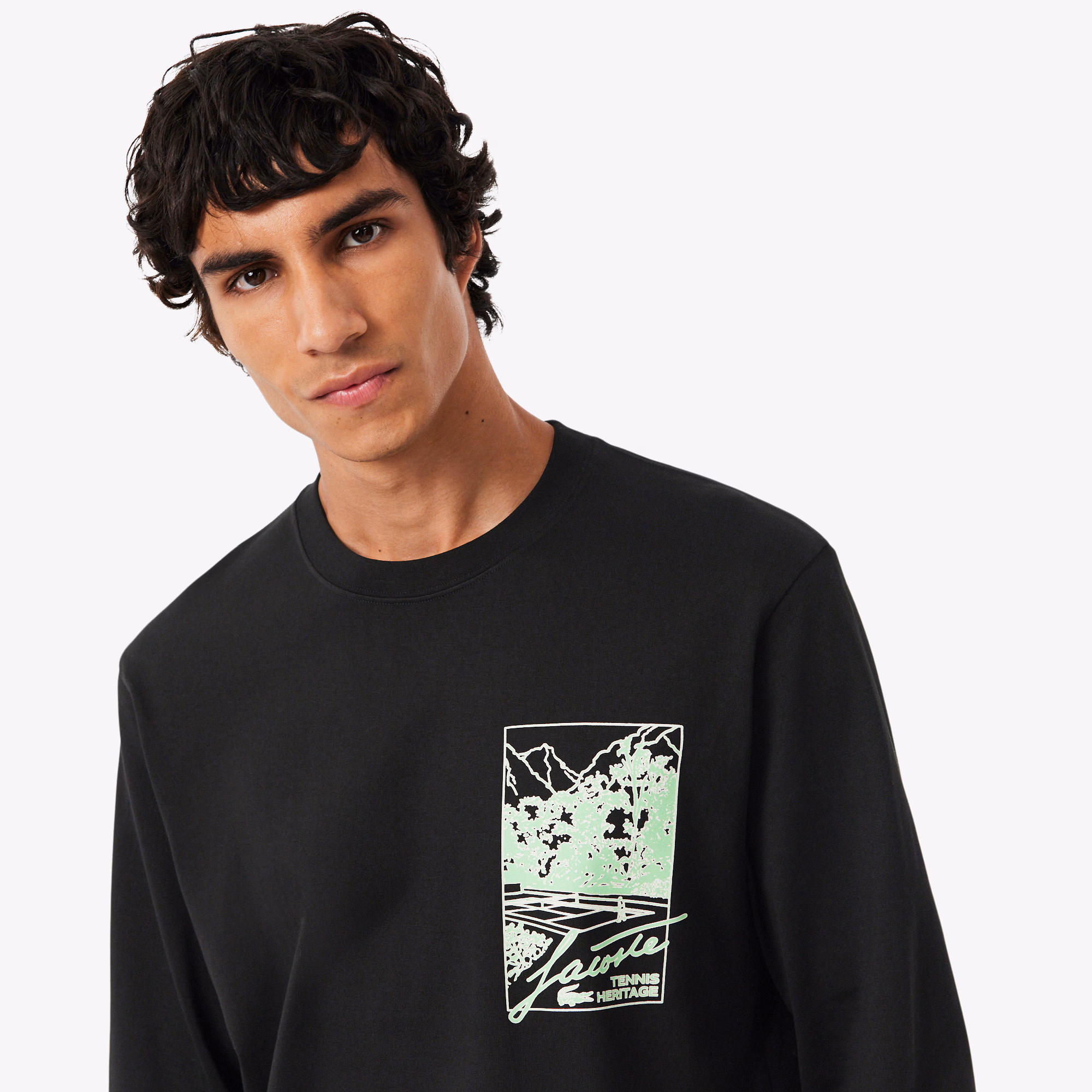 Men's Long Sleeve Heavy Jersey T-Shirt