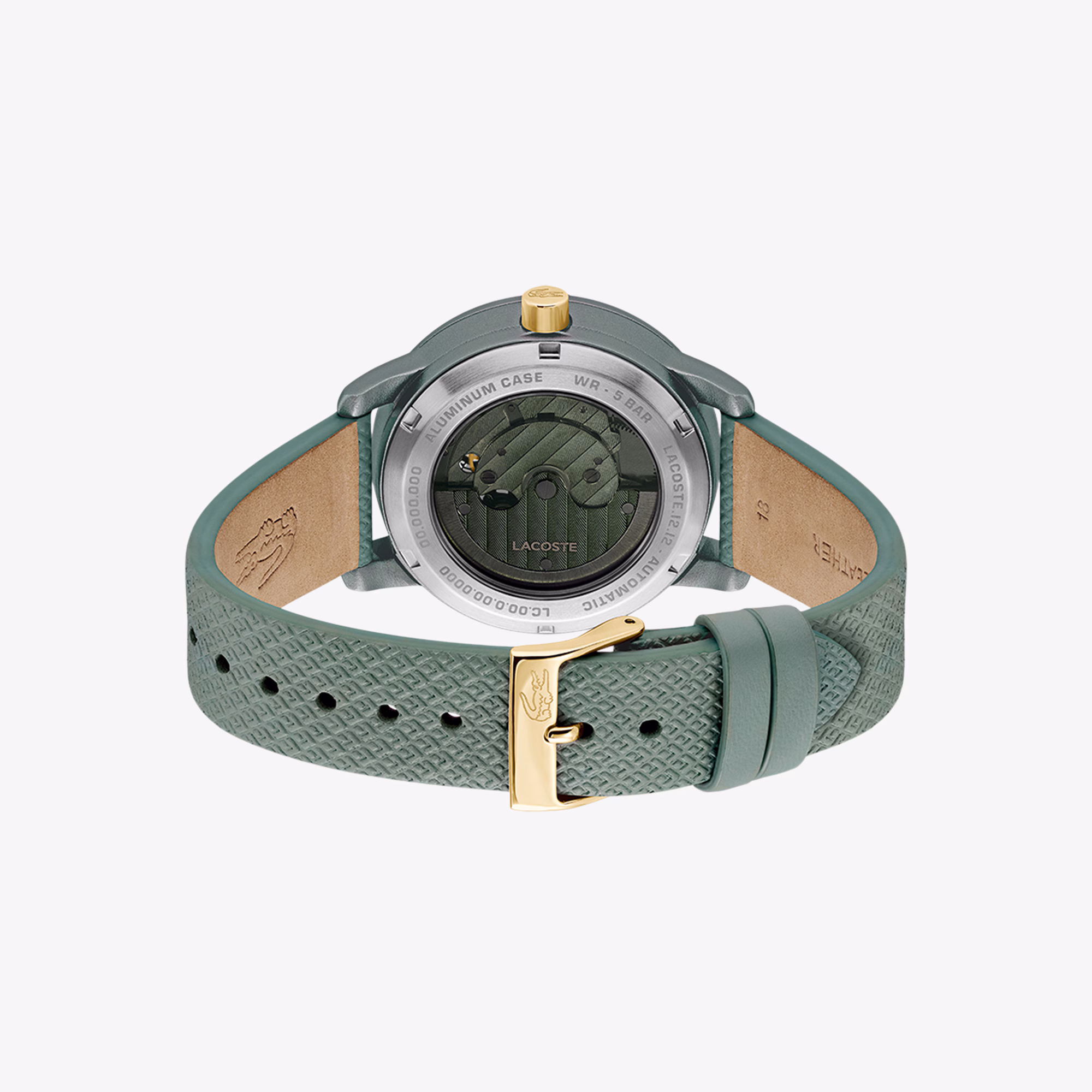 Lacoste.12.12 Auto Leather Automatic Watch