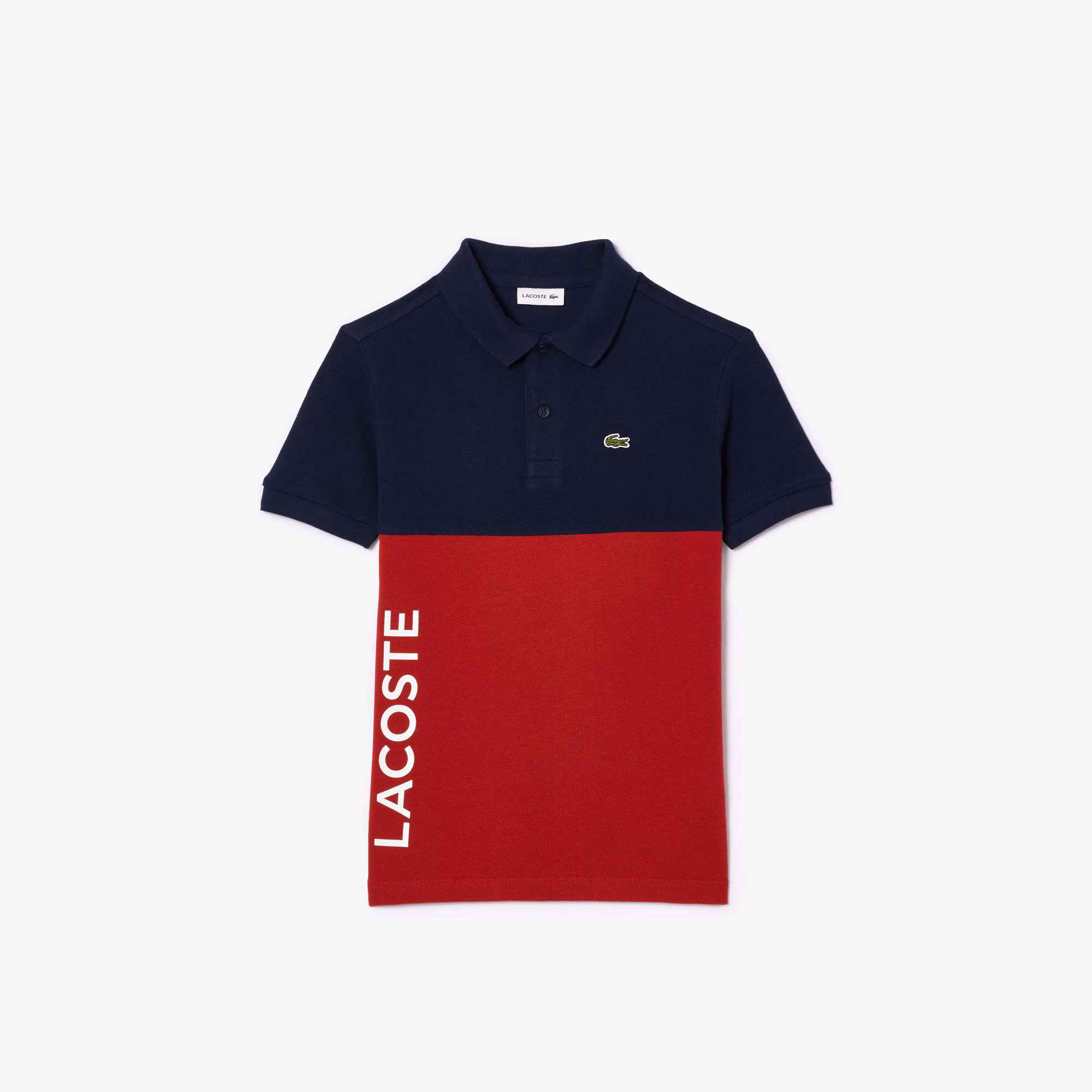 Kids' Colorblock Piqué Polo