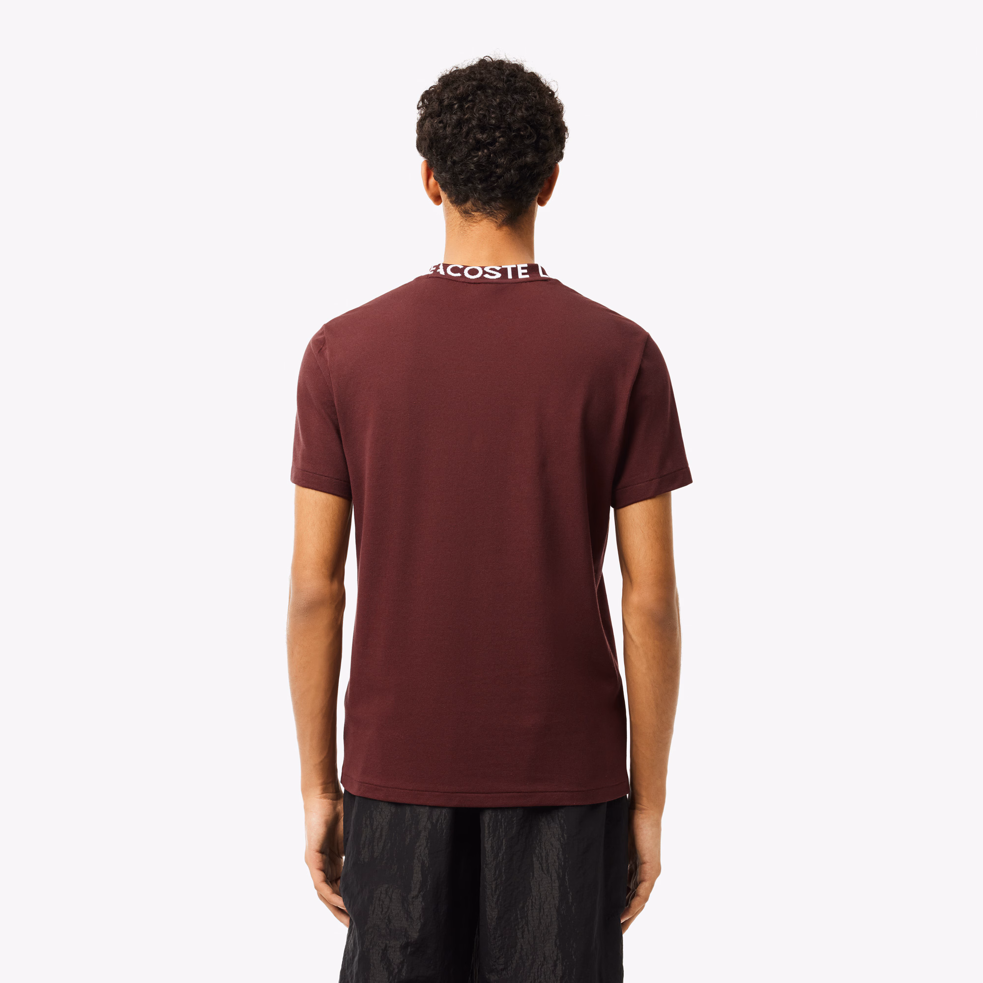 Men's Lightweight Piqué Neck T-Shirt