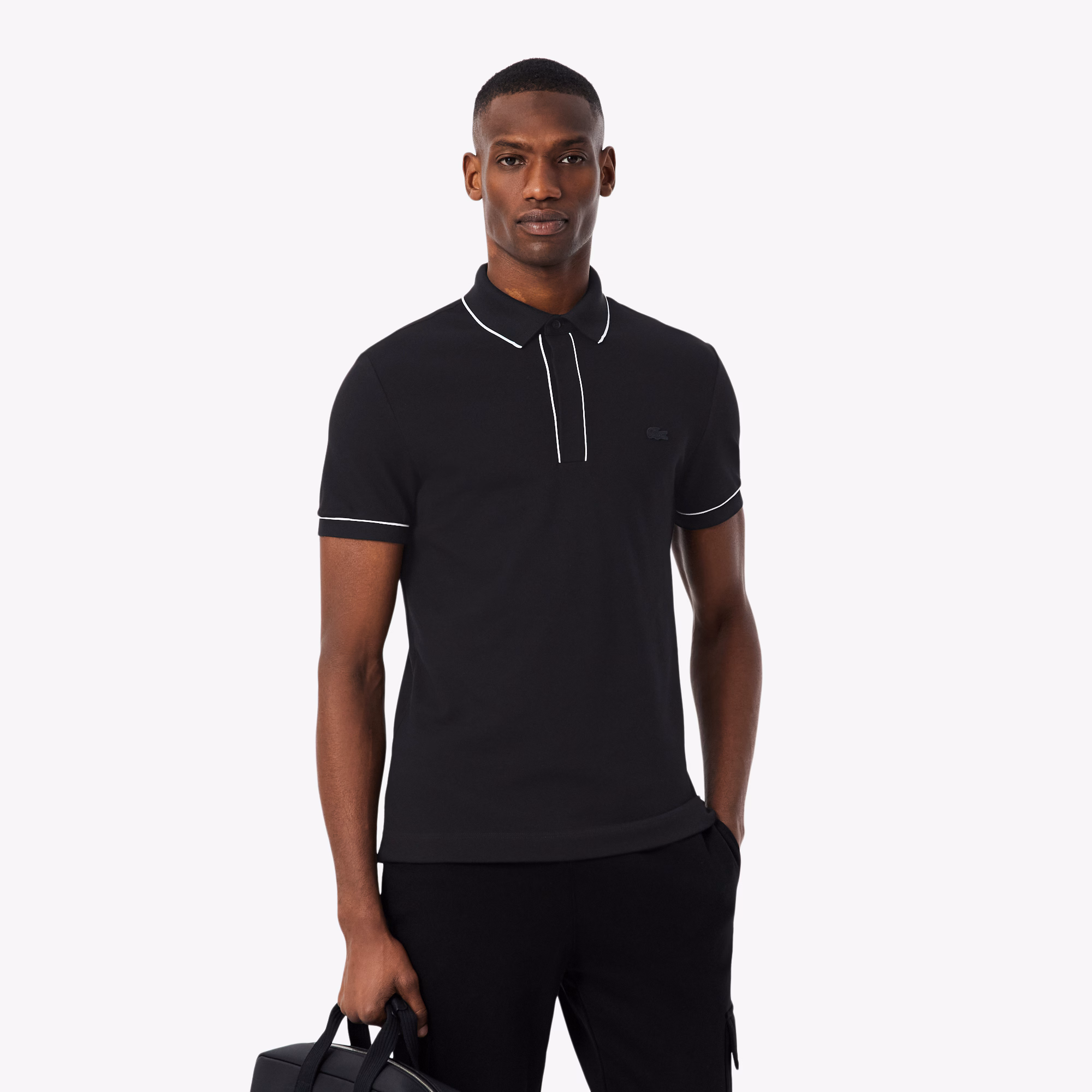 Men's Regular Fit Paris Stretch Piqué Polo