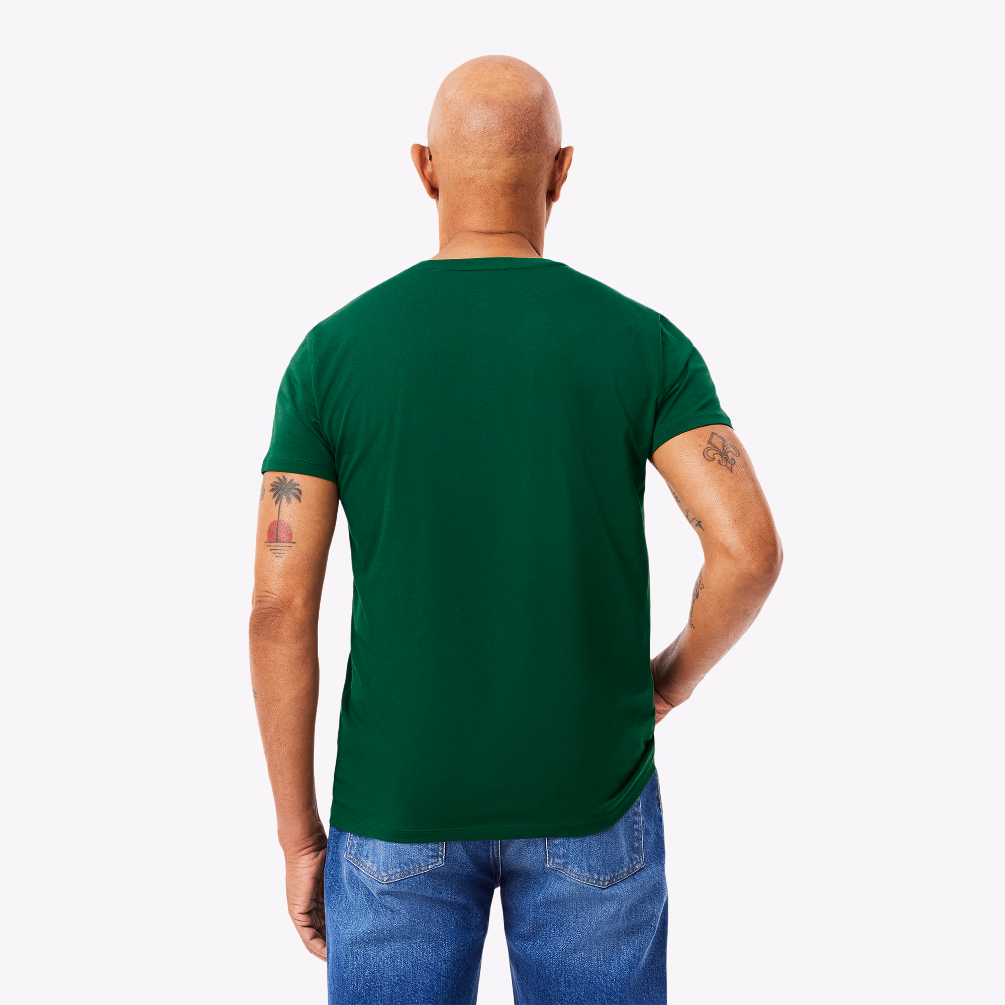 Men's Lightweight Pima Cotton V-Neck T-Shirt