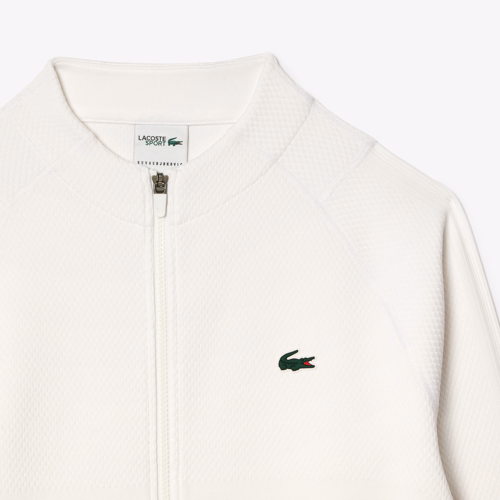Men's Lacoste Tennis x Novak Djokovic Zip-Up Jacket