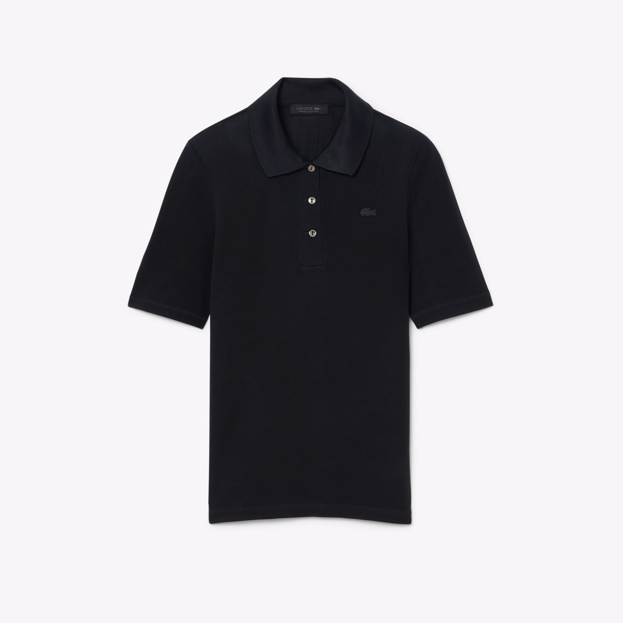 Runway Slim Fit Silk Mini-Piqué Polo Shirt