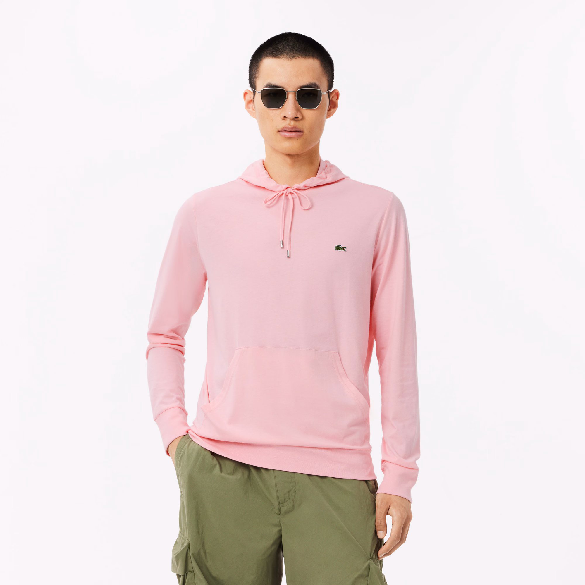 Men's Long Sleeve Hooded T-Shirt