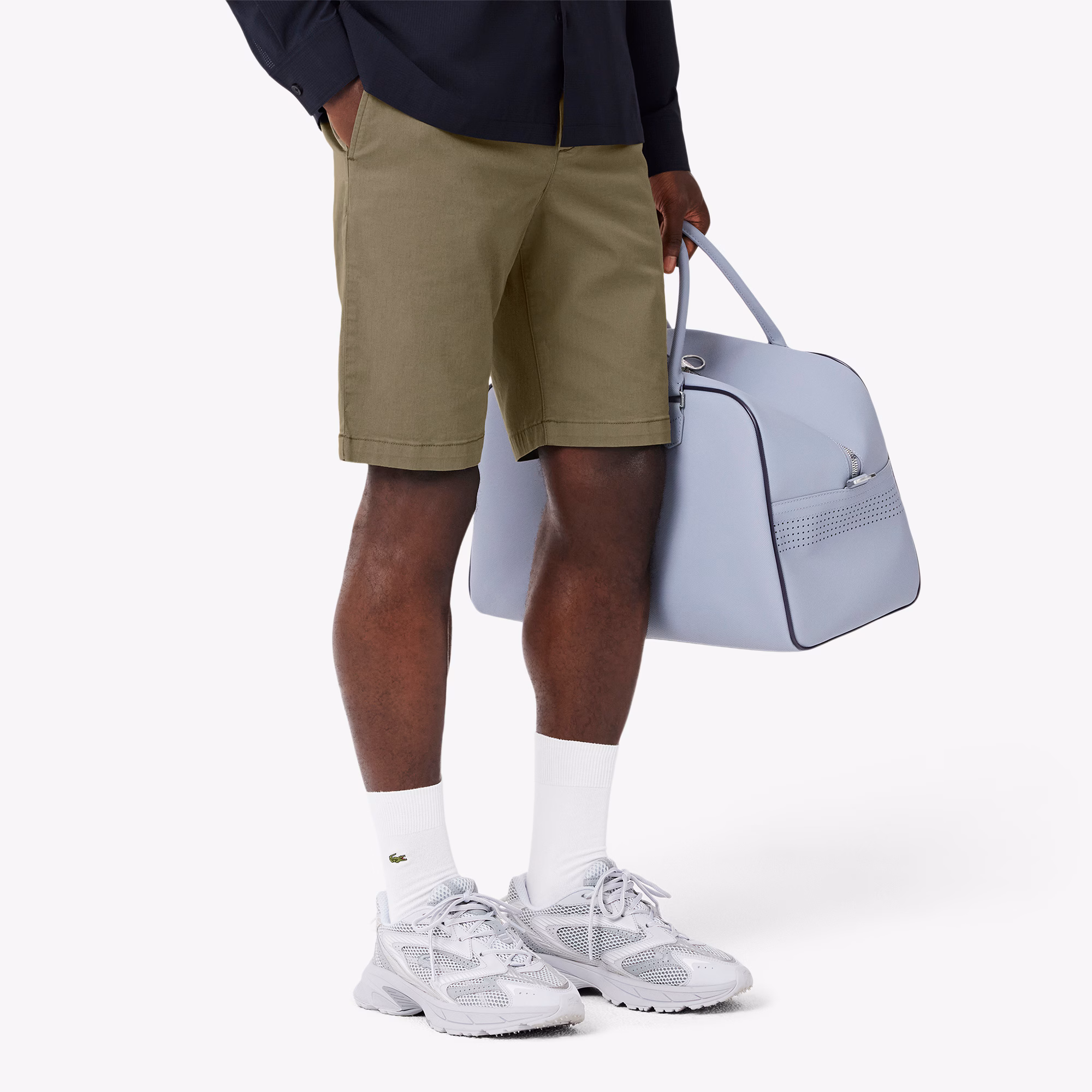 Men's Slim Fit Stretch Cotton Shorts