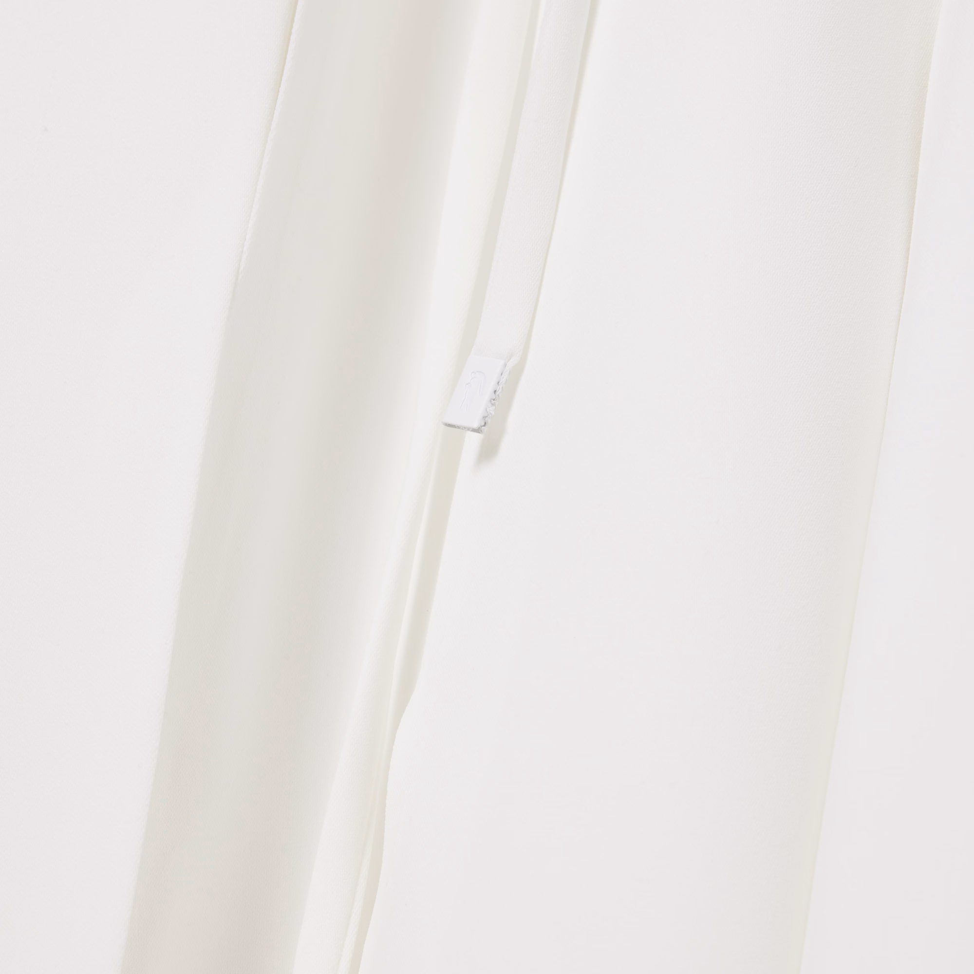 Runway Pleated Embroidery Detail Polo Dress