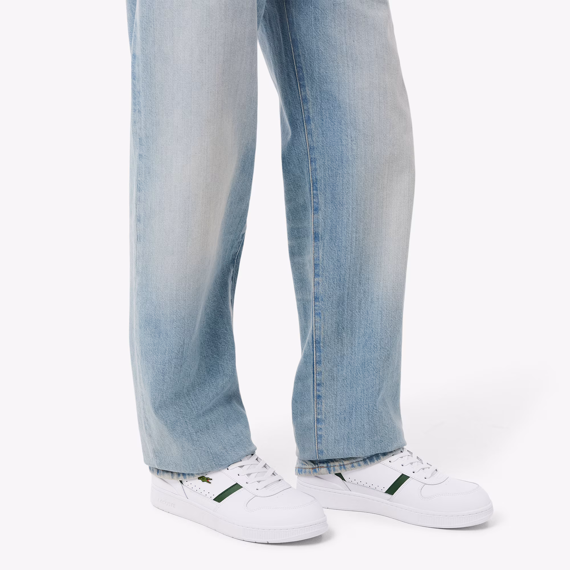 Men's T-Clip Set Leather Sneakers