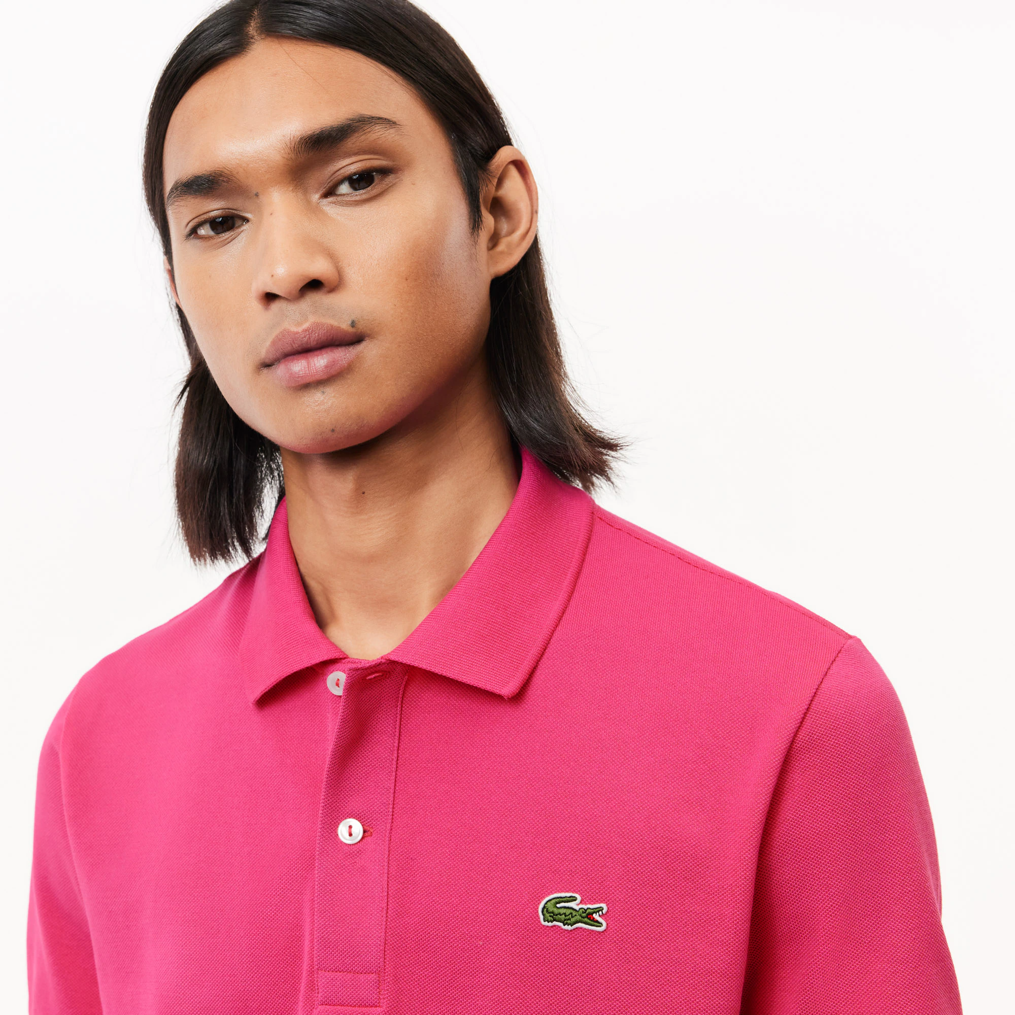 Men's Slim Fit L.12.12 Piqué Polo