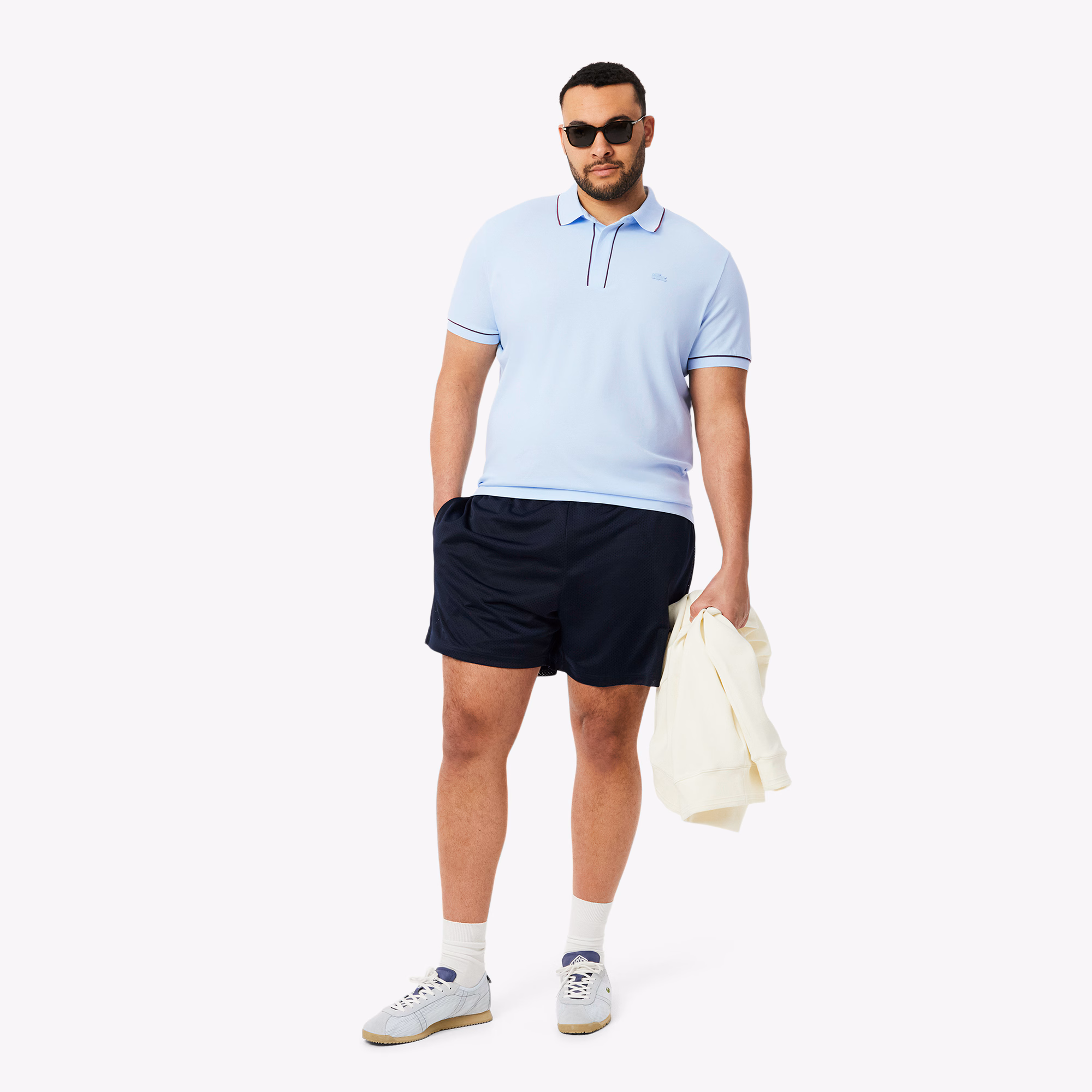 Men's Regular Fit Paris Stretch Piqué Polo