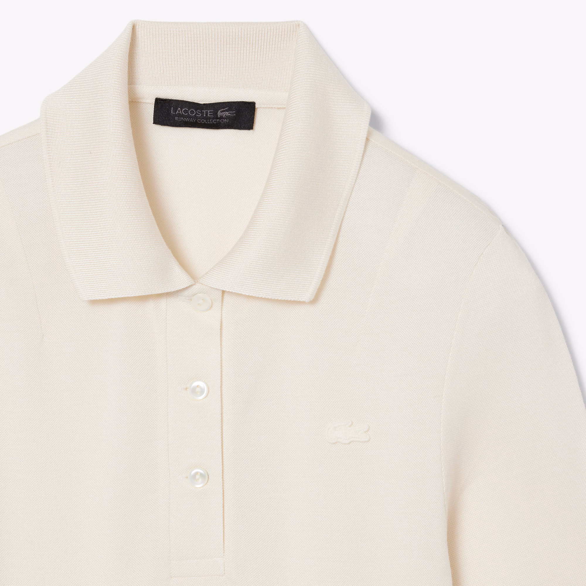 Runway Slim Fit Silk Mini-Piqué Polo Shirt