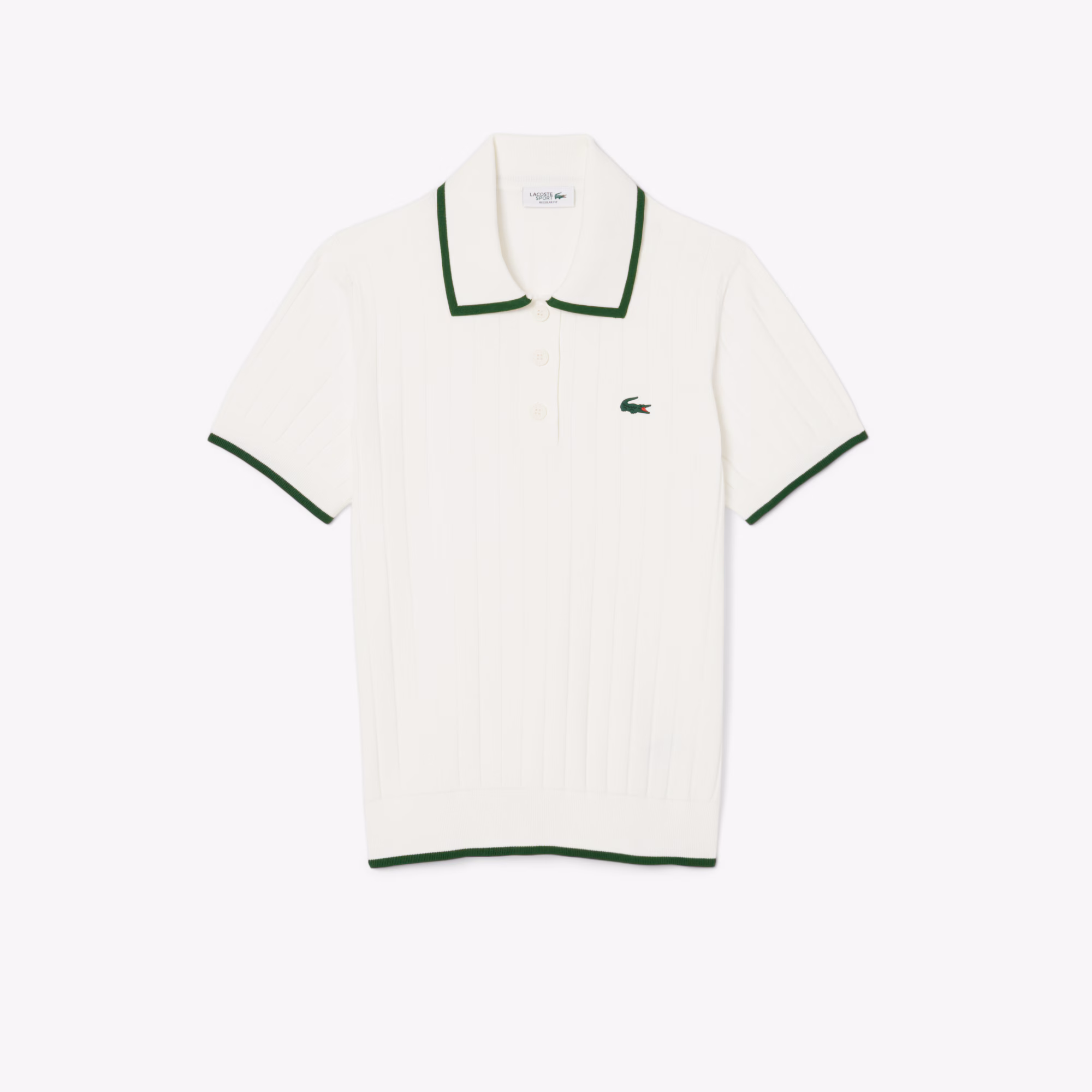 Women's Short Sleeve Polo Collar Golf Sweater