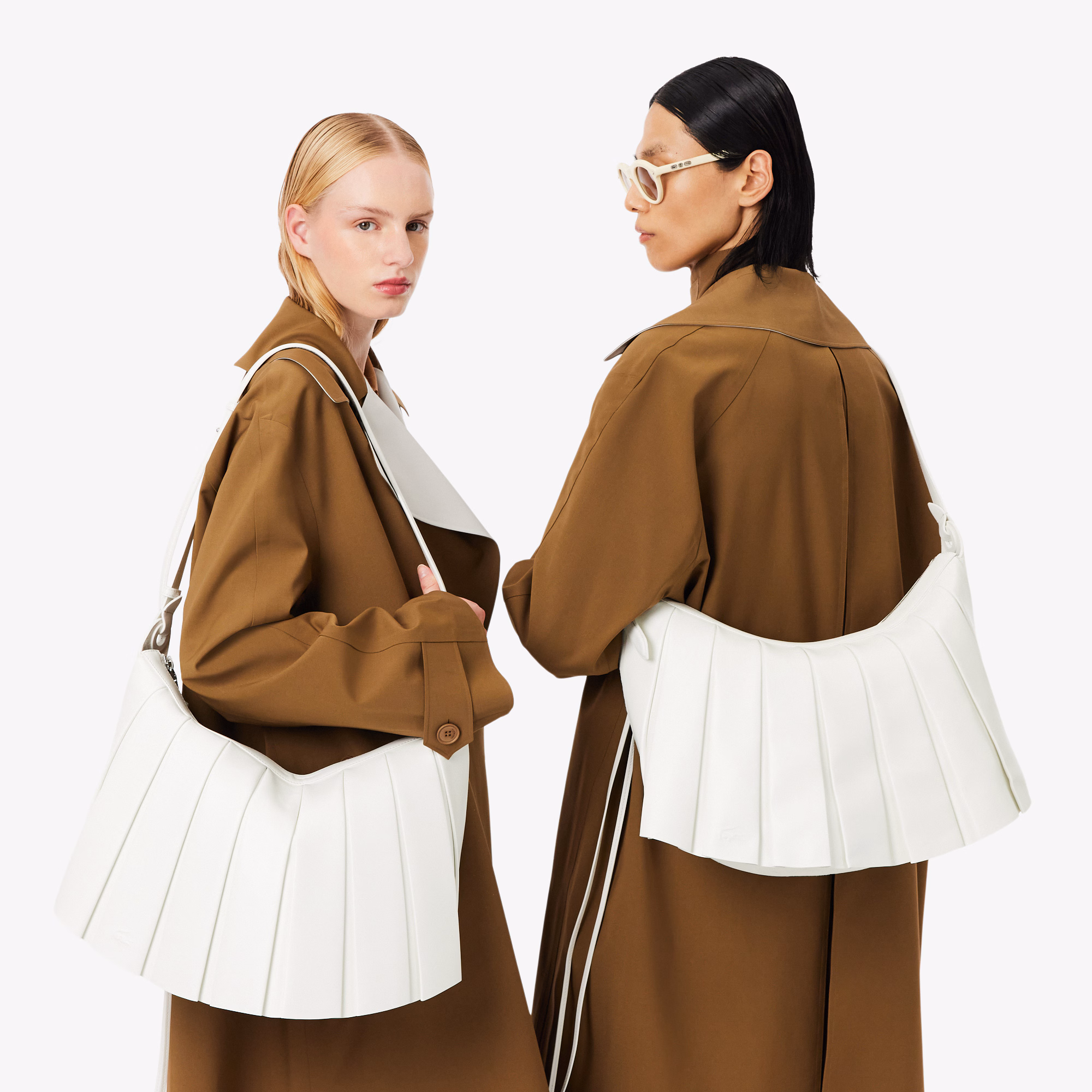 Runway XL Lenglen Suede Leather Hobo Bag