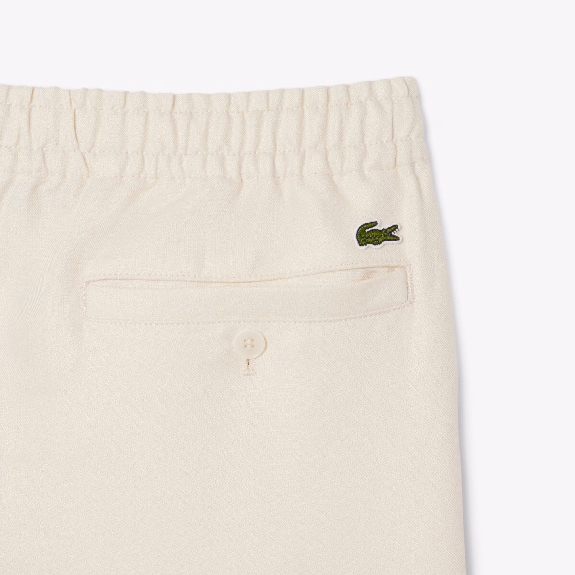 Men's Regular Fit Linen Twill Pants