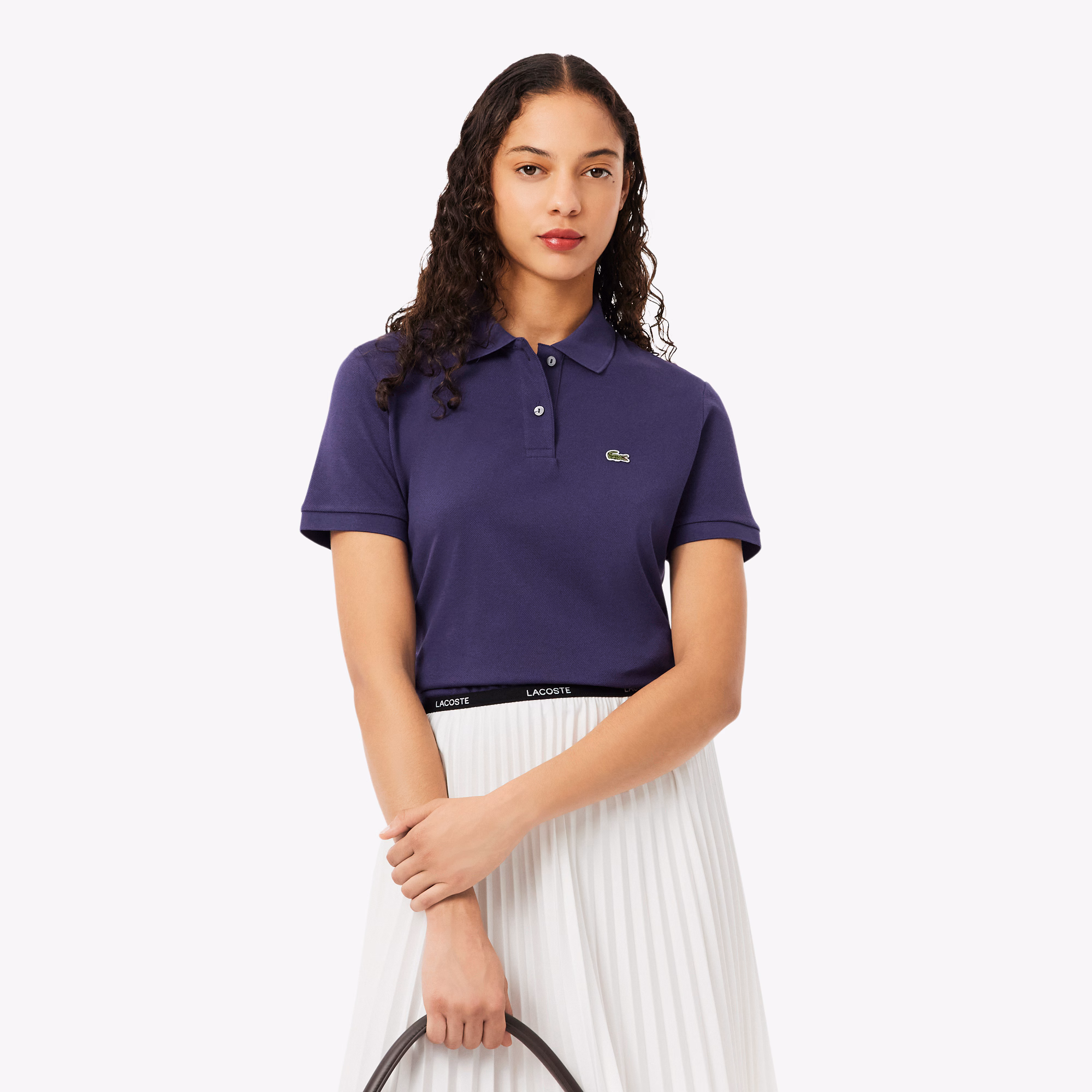 Women's Regular Fit Supple Petit Piqué Polo