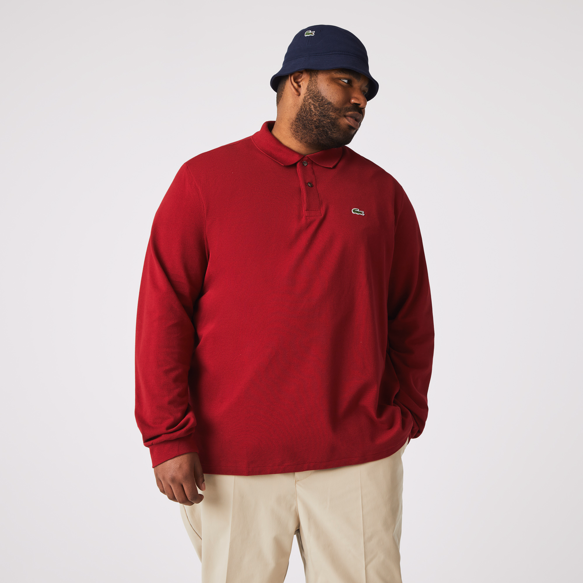 Men's Classic Fit Long Sleeve L.12.12 Polo
