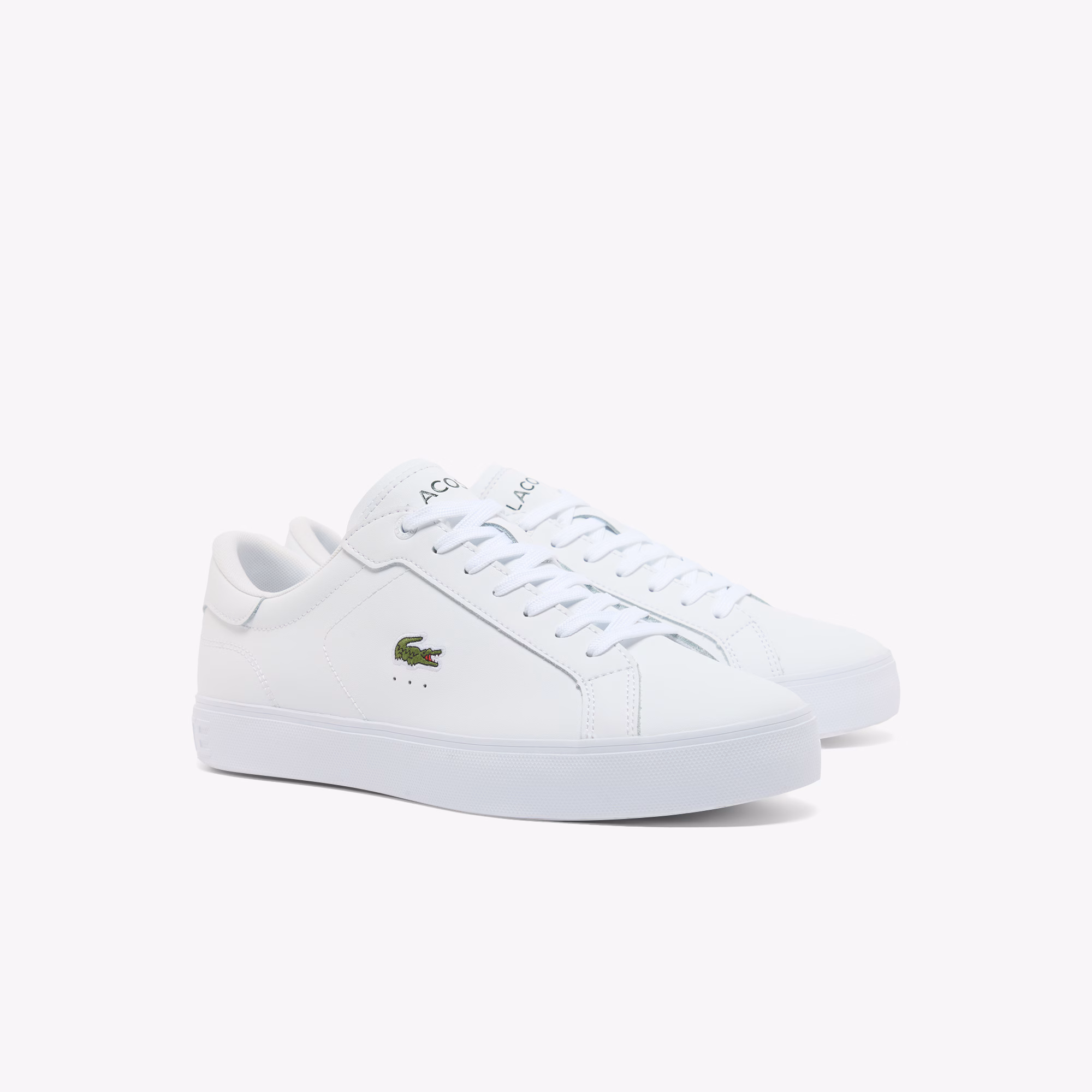 Men's Powercourt Graphic Leather Sneakers