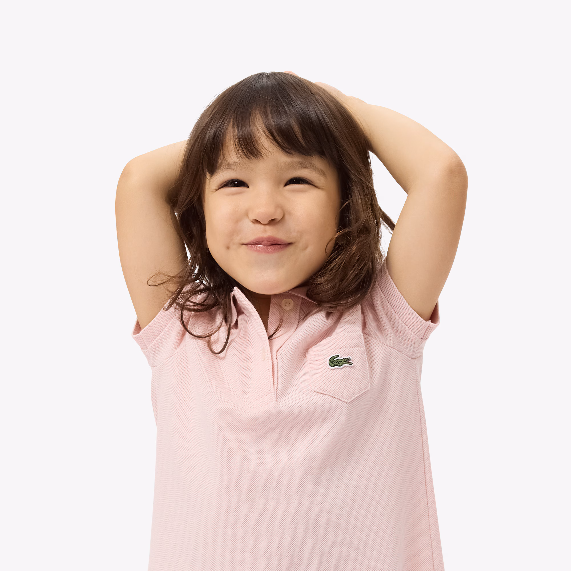Girls' Piqué Polo Dress