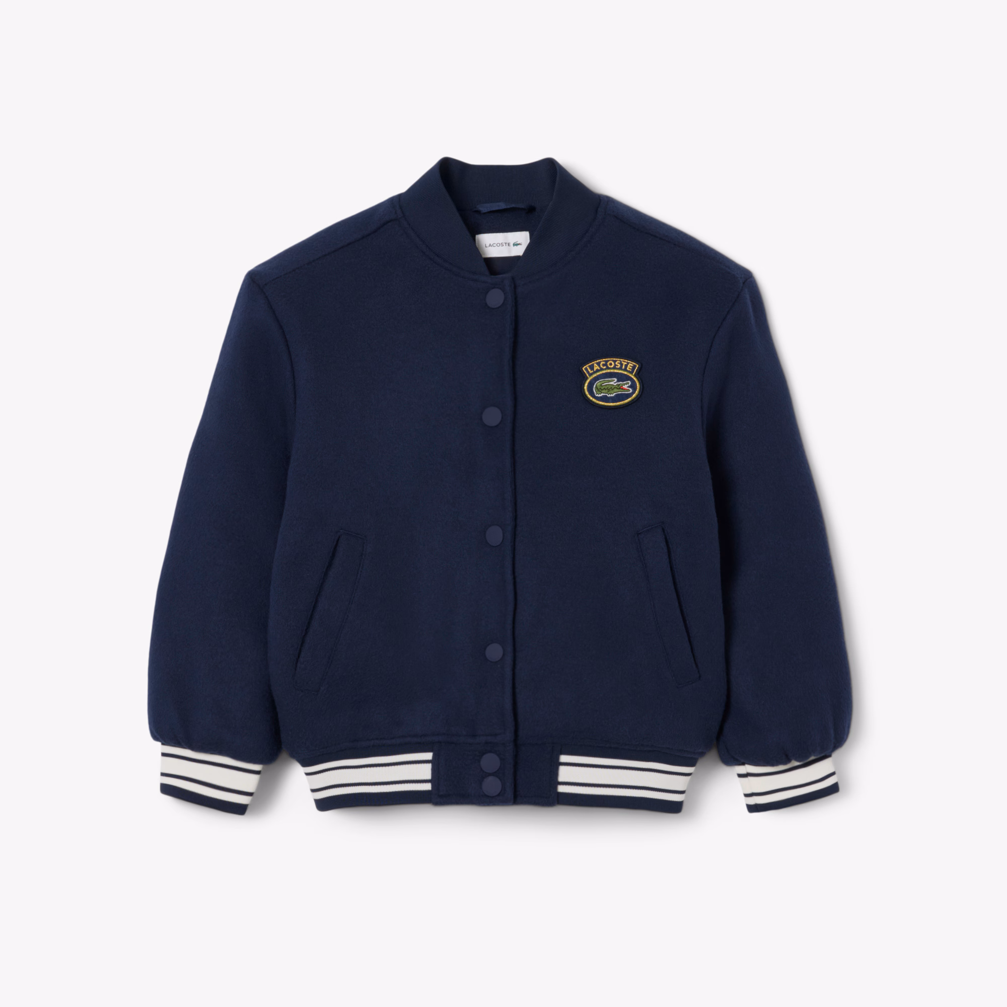 Crocodile Badge Bomber Jacket