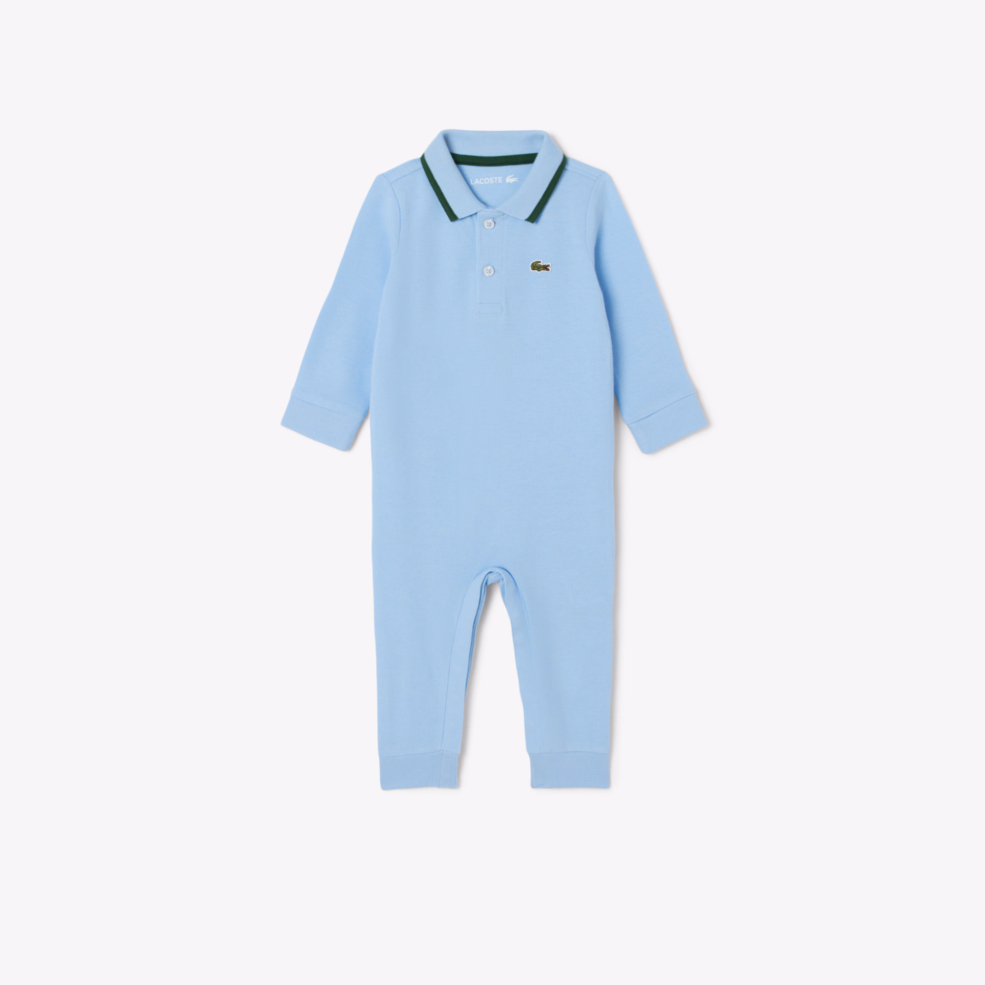Infants’ Long Sleeve Piqué Onesie