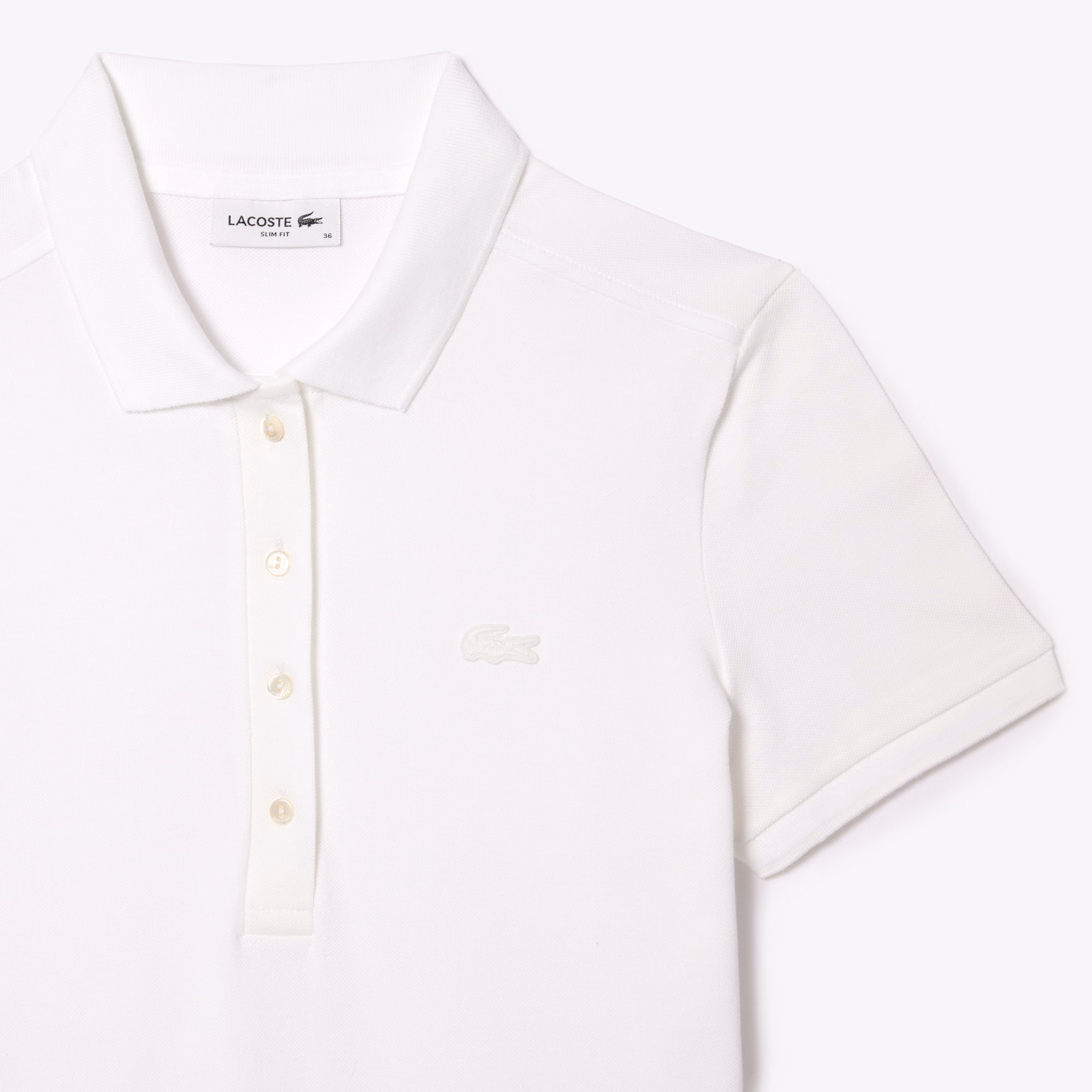 Women's Slim Fit Stretch Mini Piqué Polo Dress