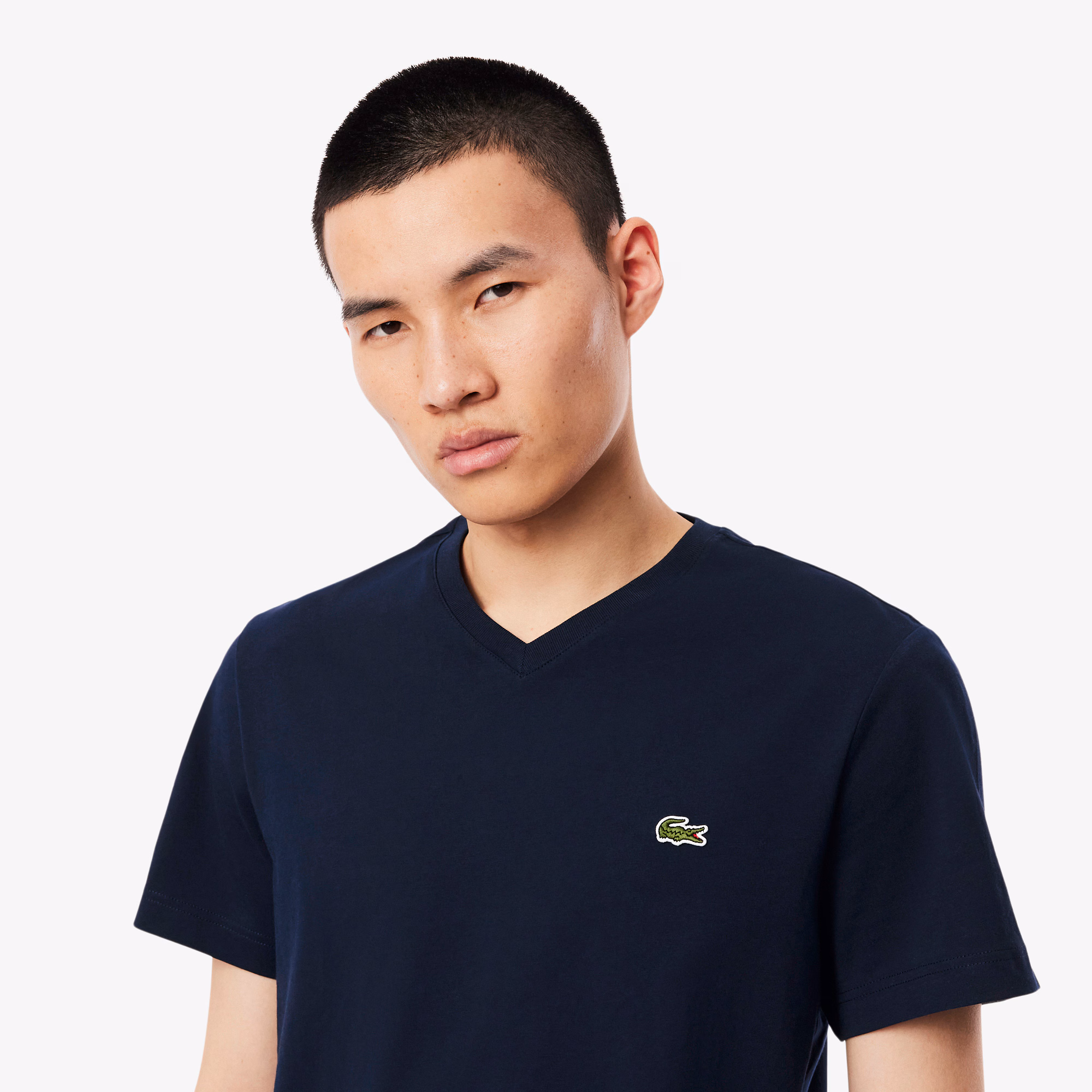 Men's V-Neck Cotton T-Shirt