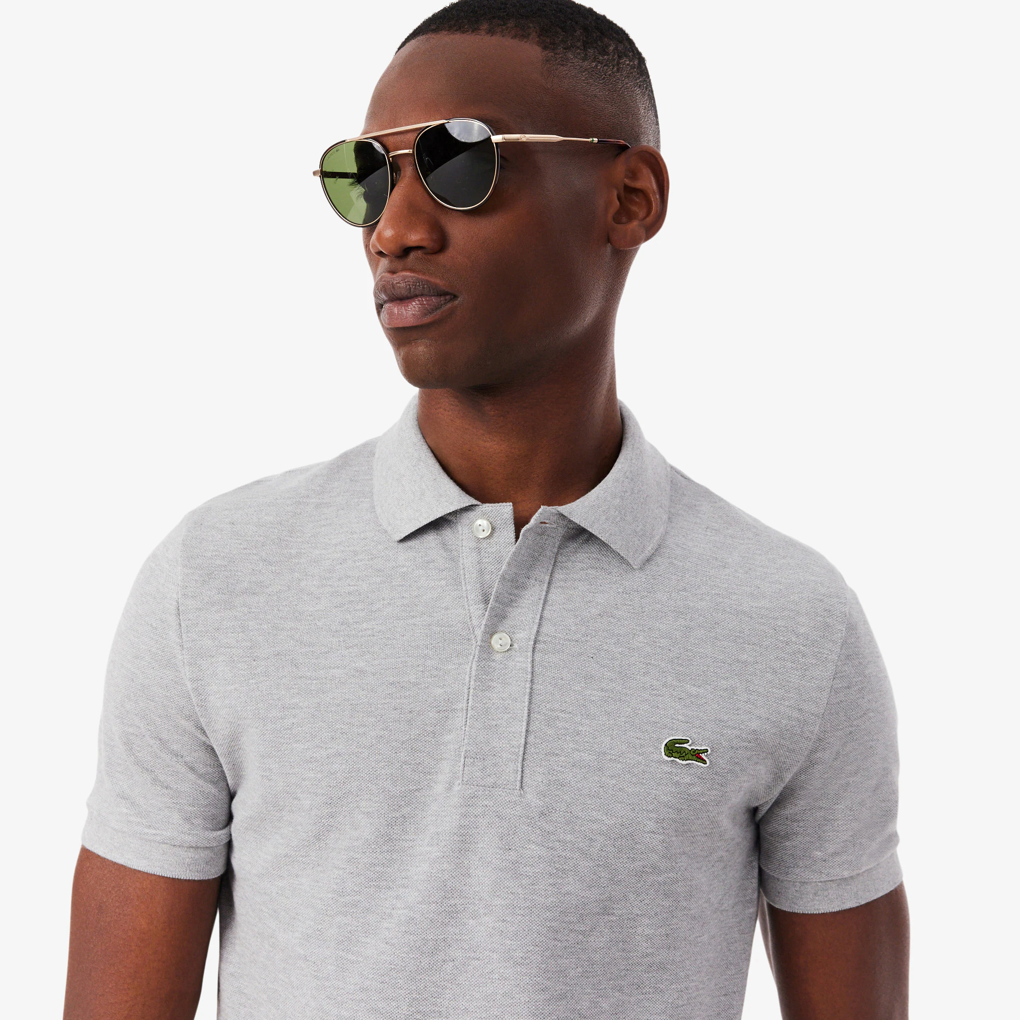 Men's Slim Fit L.12.12 Piqué Polo