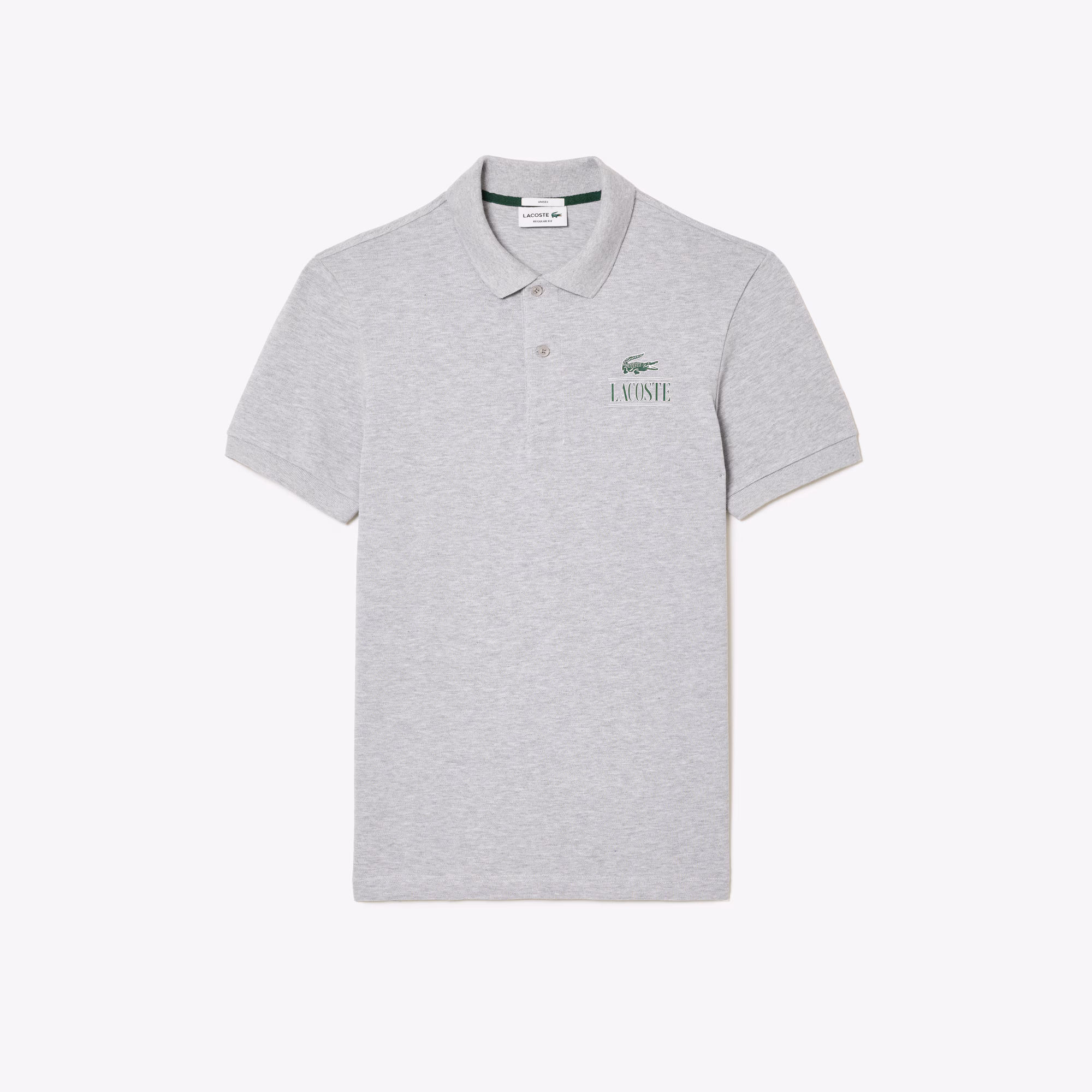Unisex Regular Fit Stretch Mini Piqué Polo