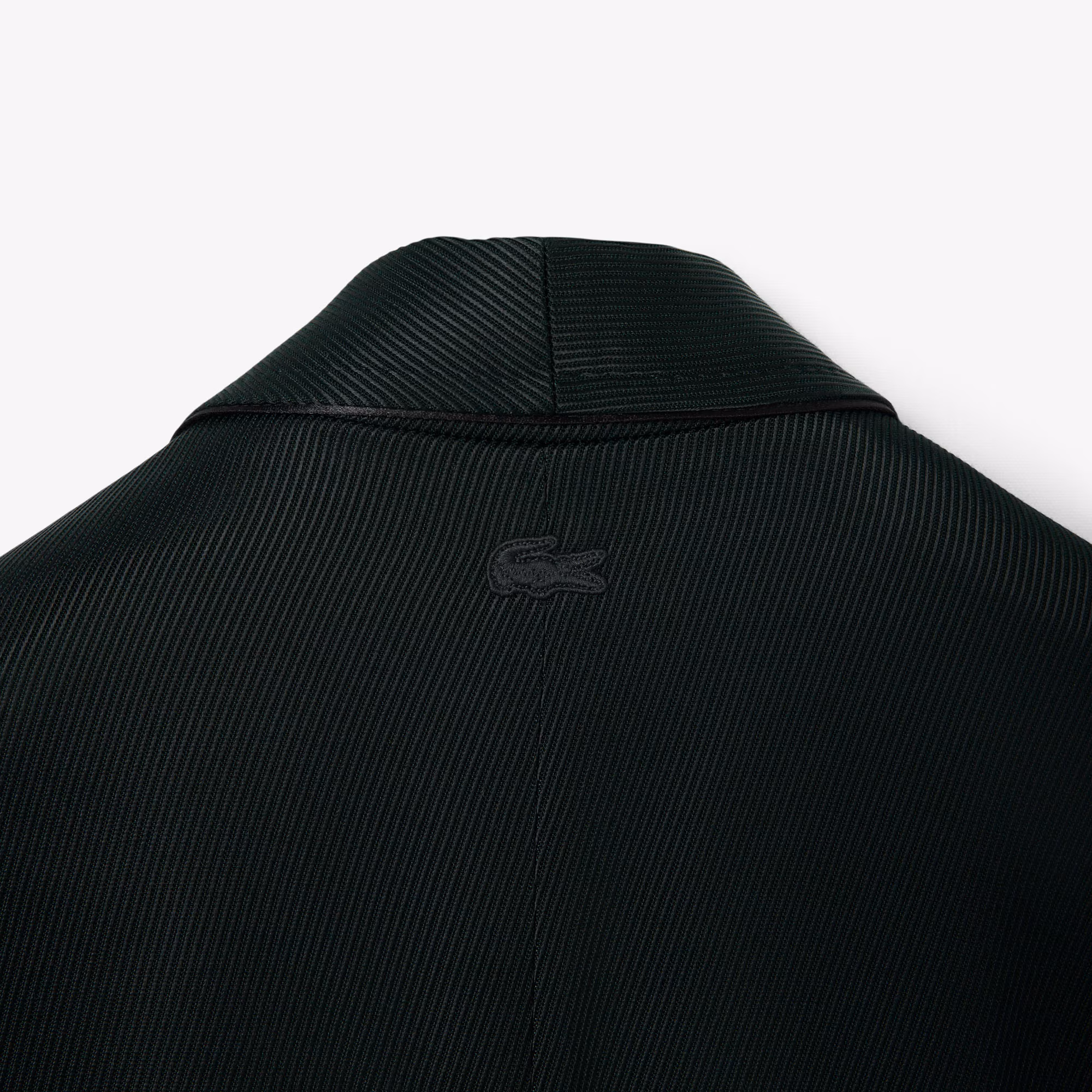 Runway Satin Shawl Neck Blazer