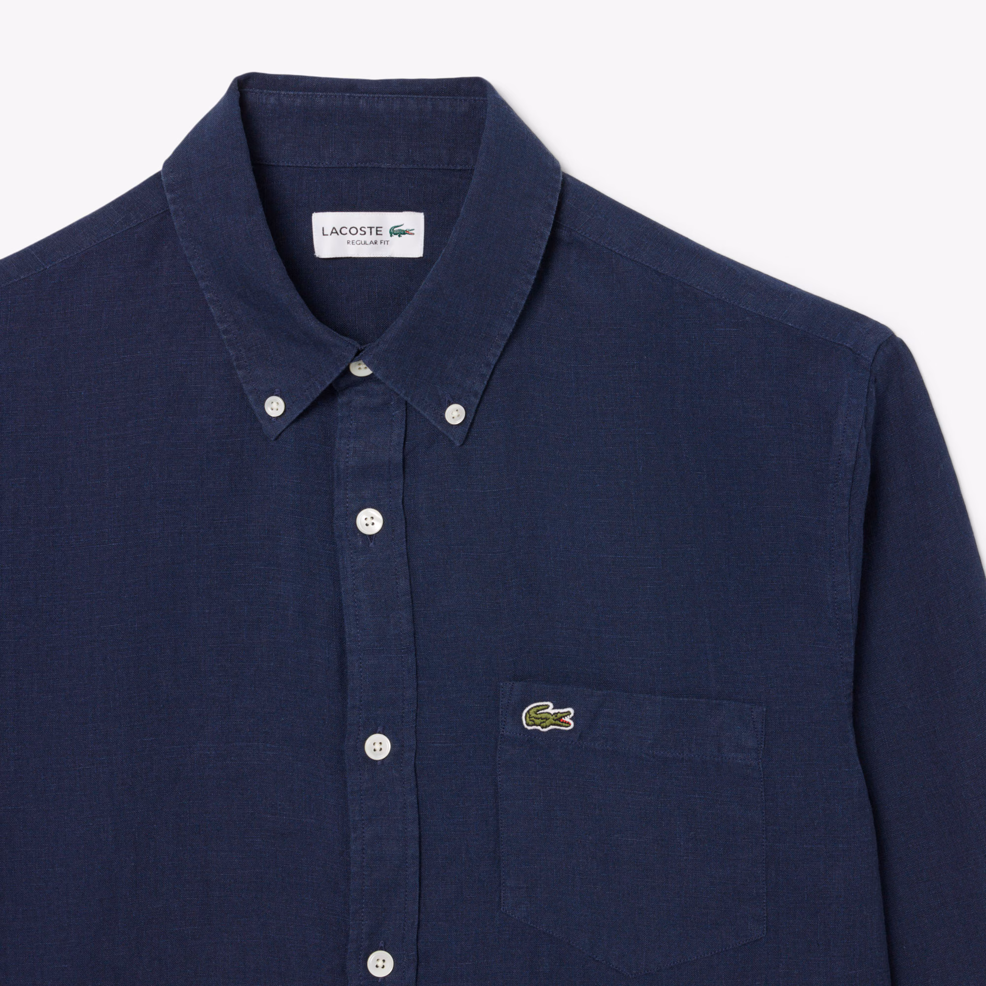 Men's Regular Fit Linen Shirt