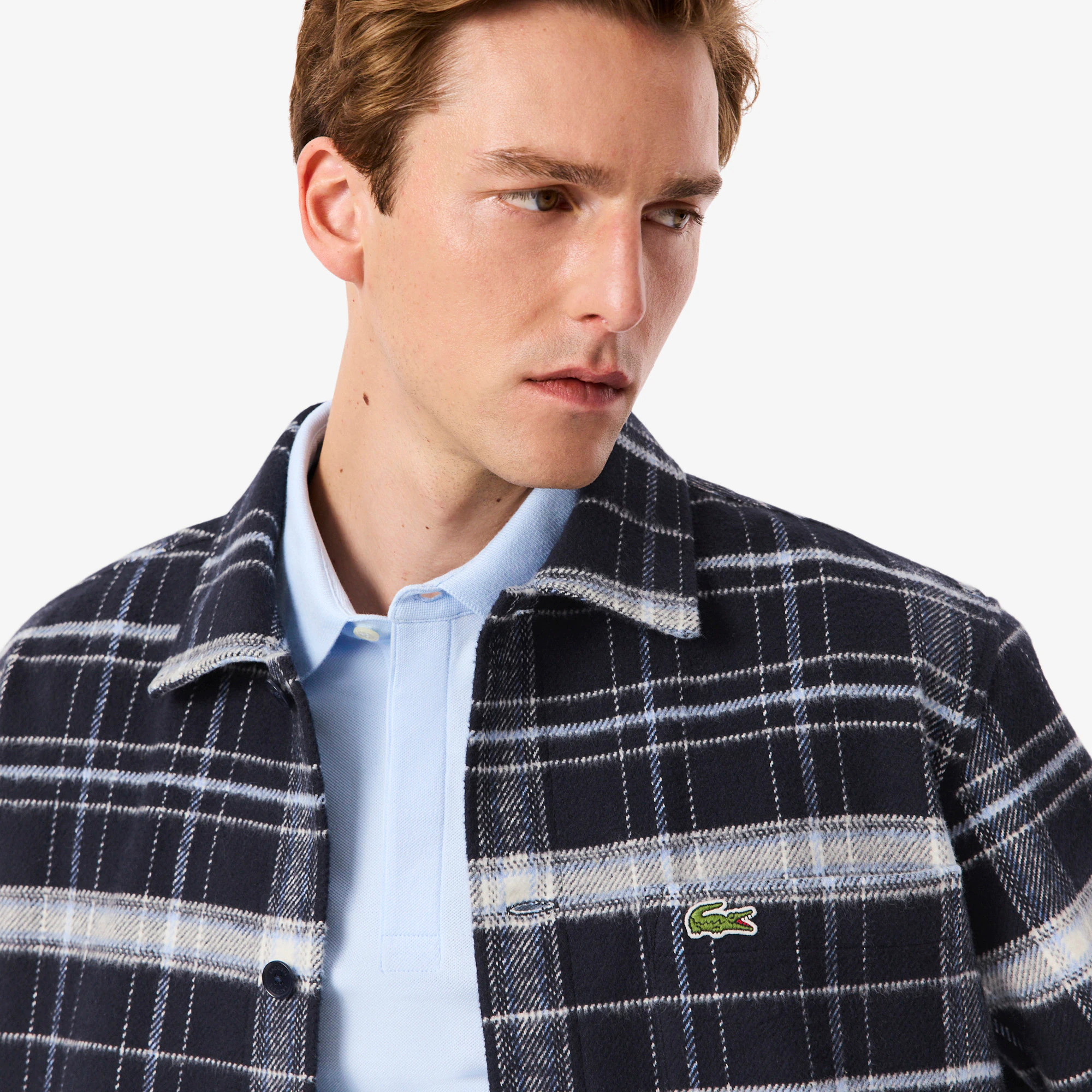 Men's Cotton Plaid Overshirt